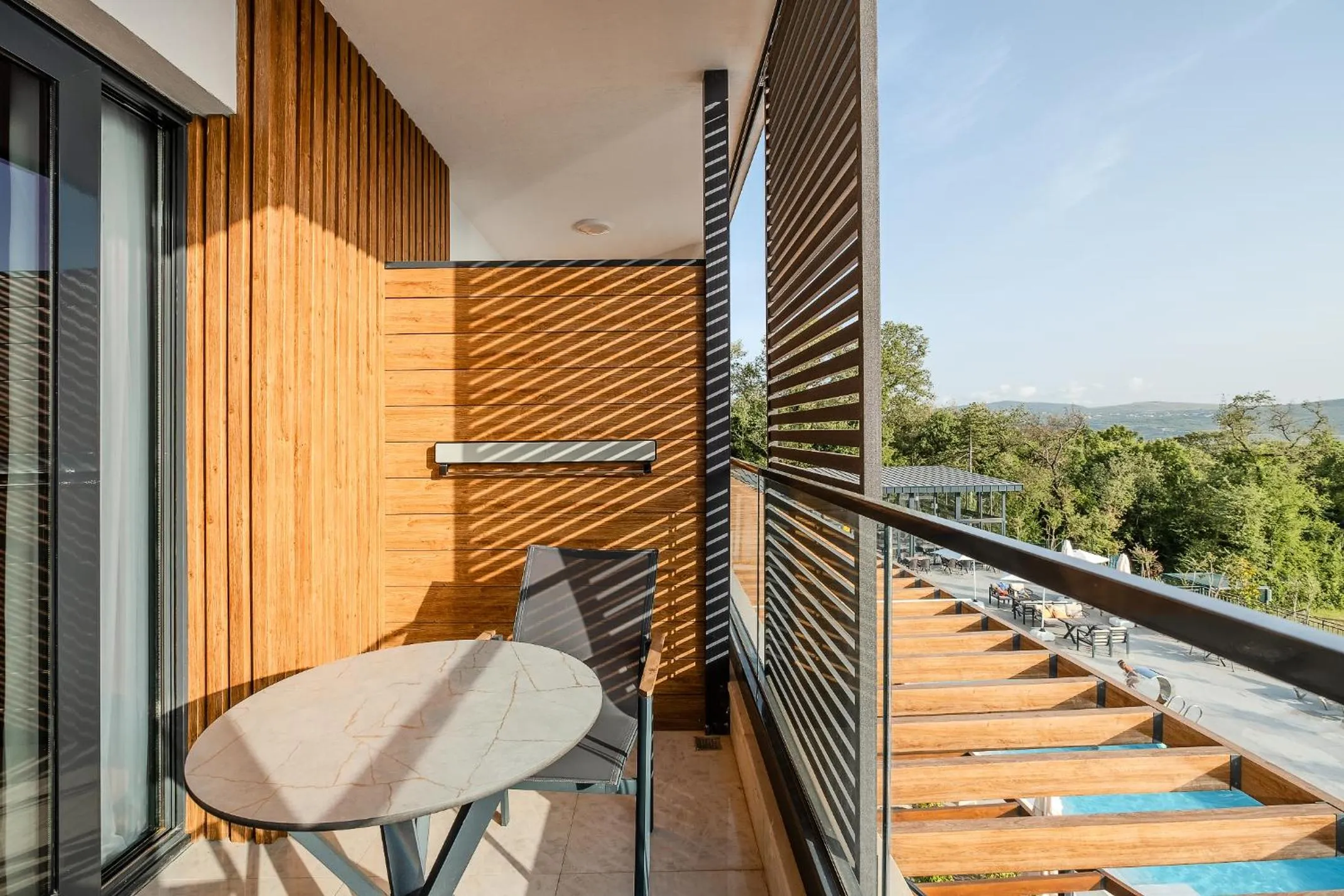 Balcony/Terrace in Montenegro Lodge