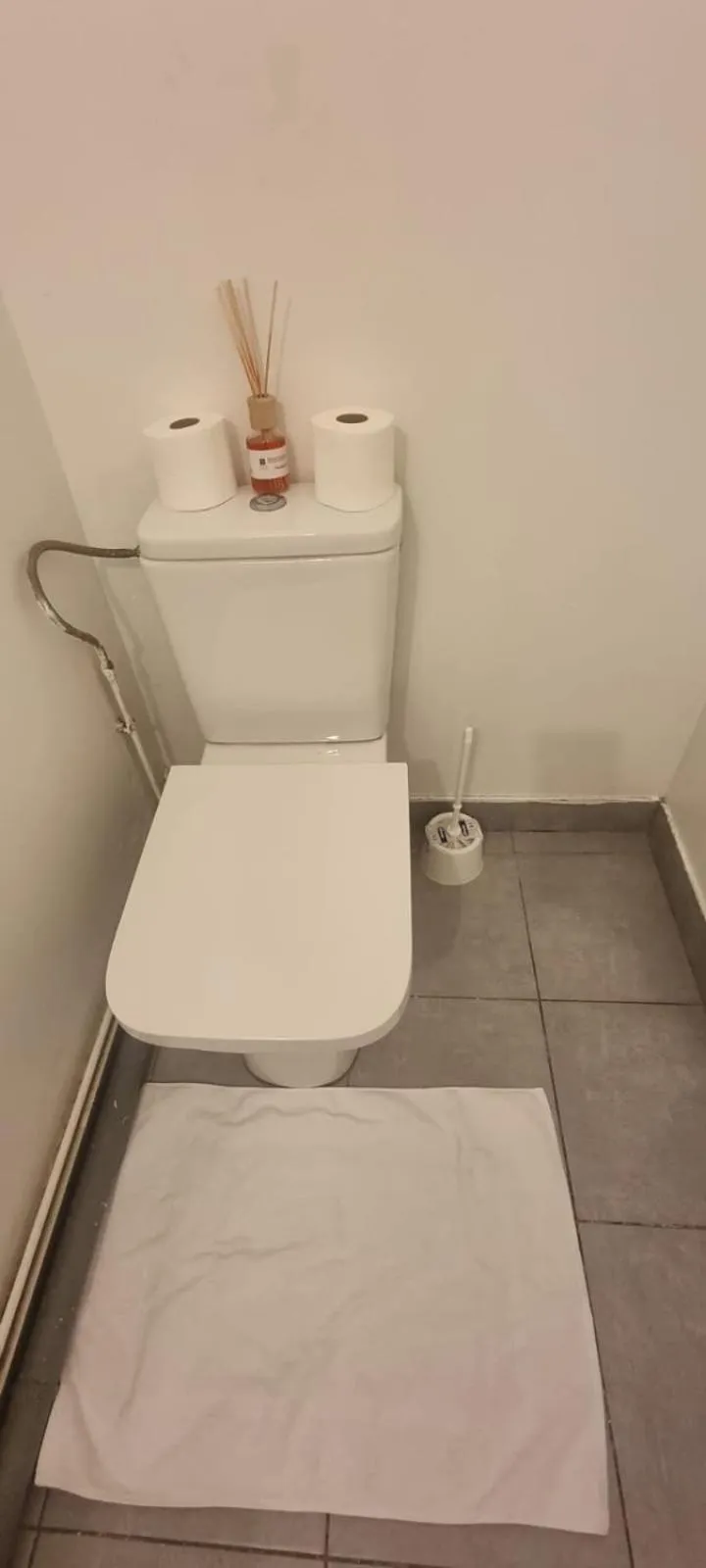 Toilet in Hotel Aboukir