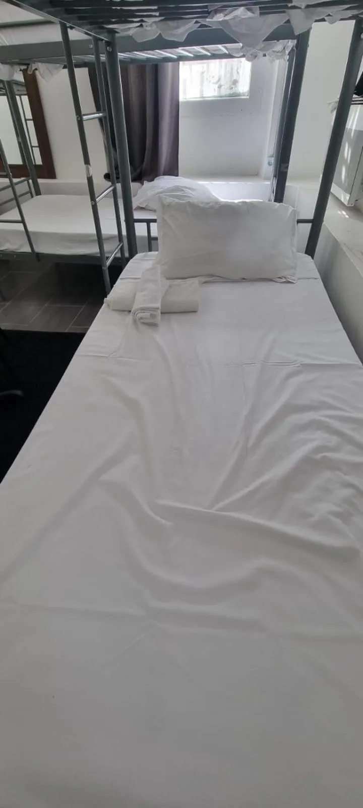 Bed in Hotel Aboukir