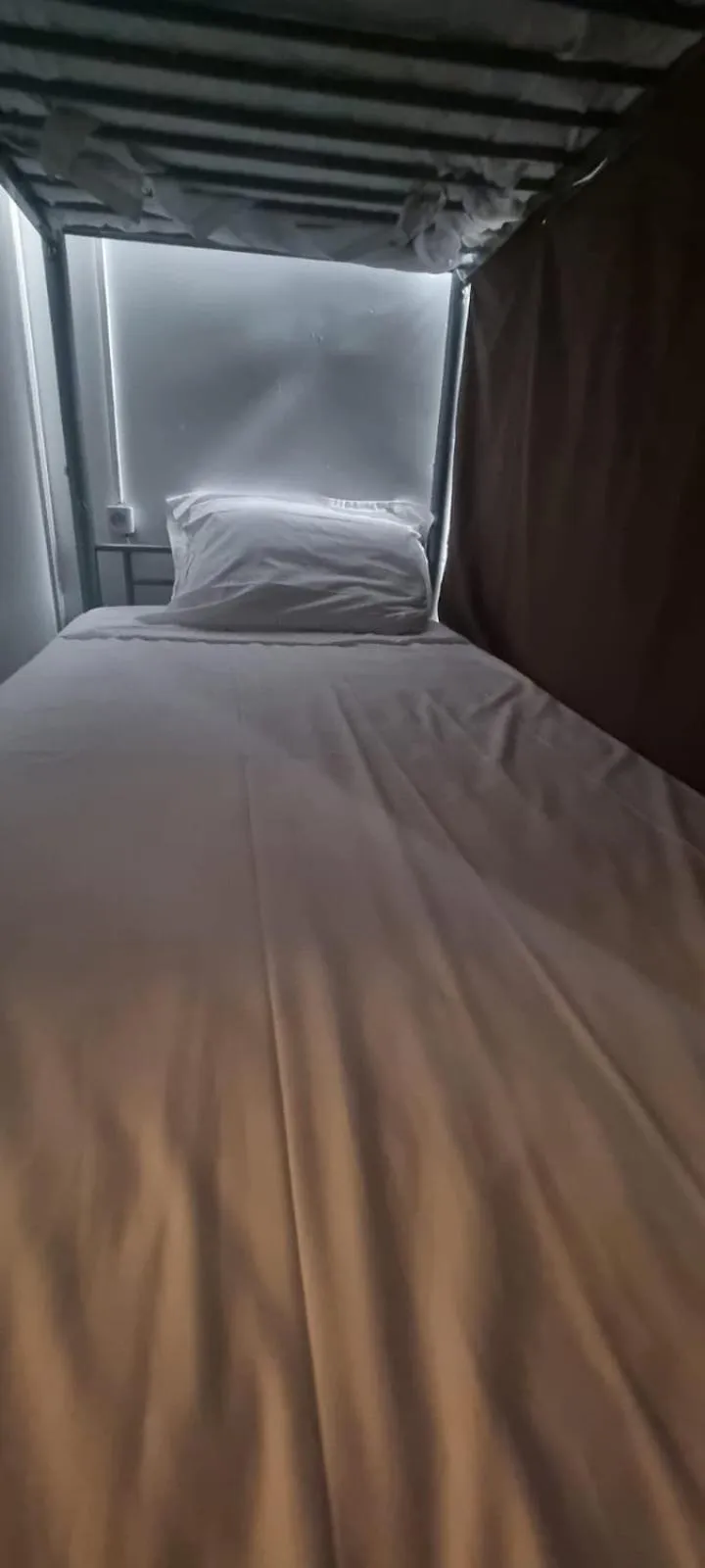 Bed in Hotel Aboukir