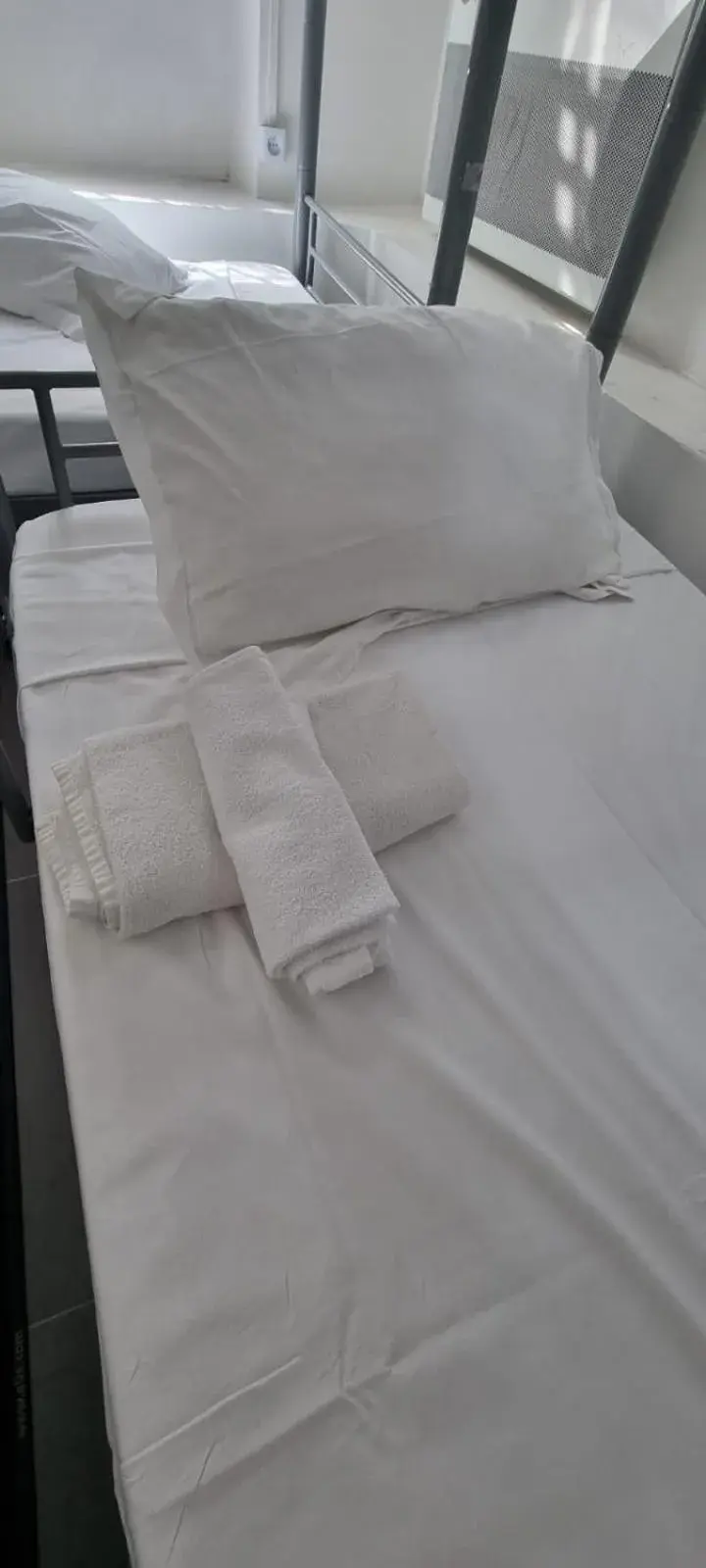 Bed in Hotel Aboukir Bed in Hotel Aboukir