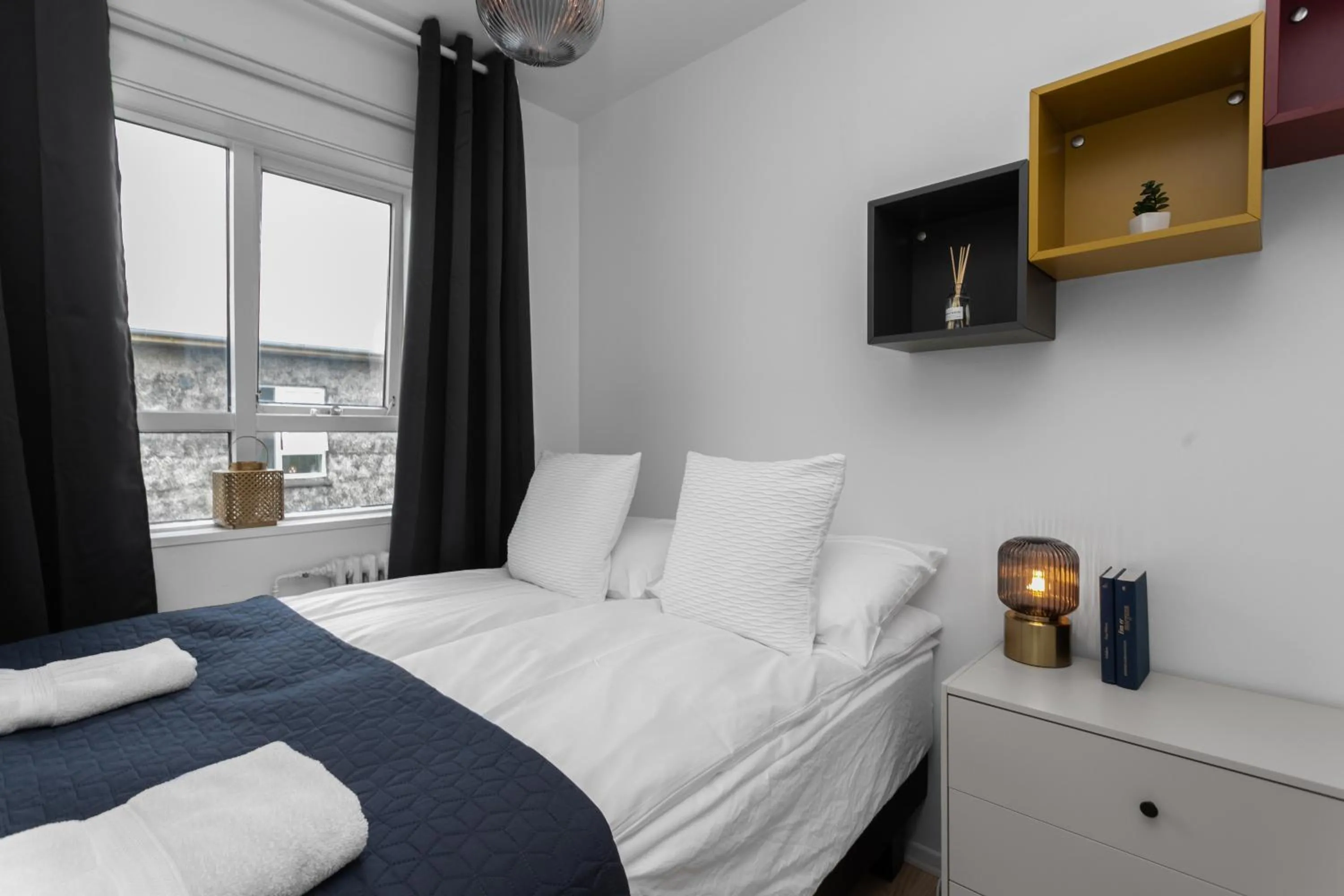 Bed in Cozy 2BR Apartment