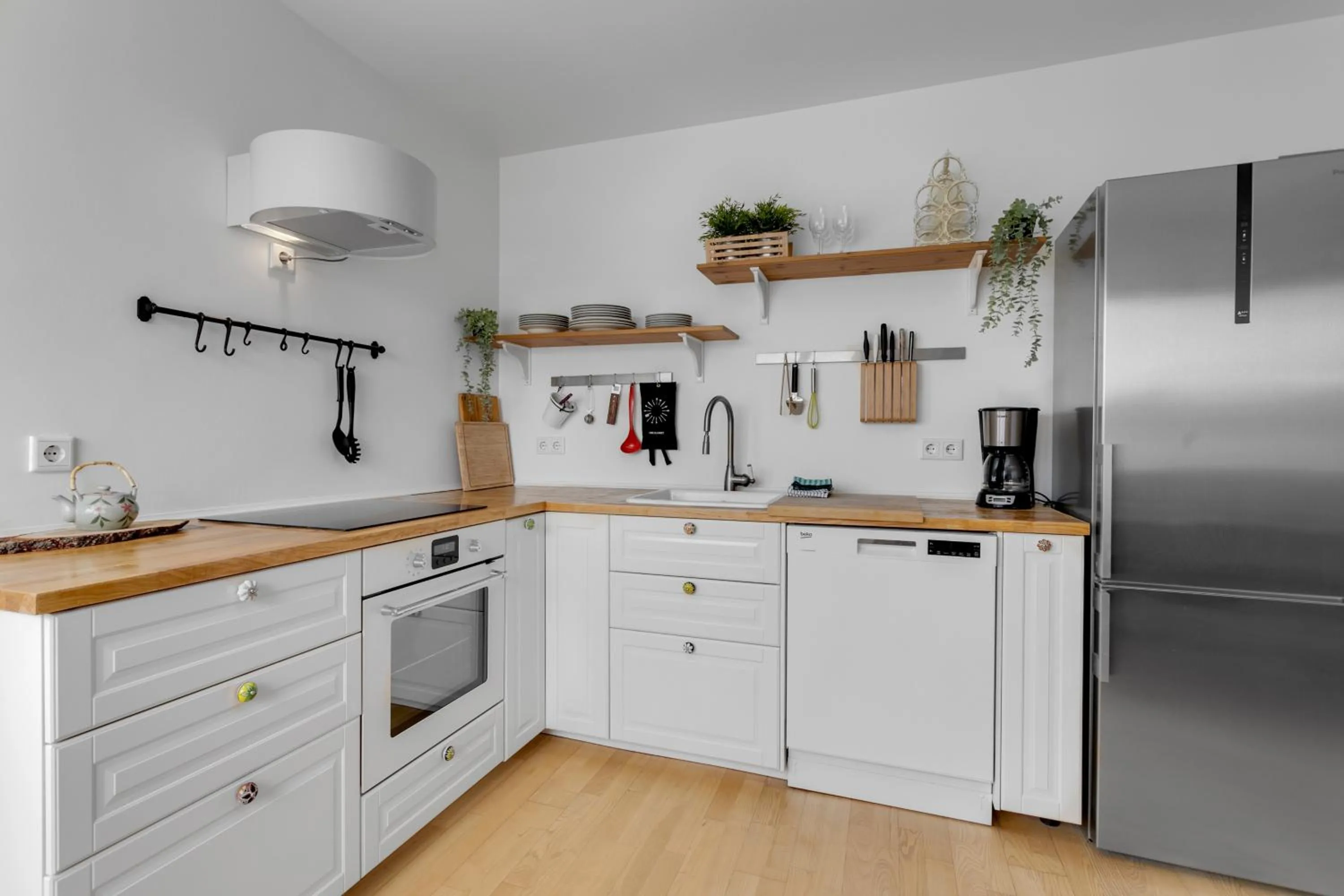Kitchen or kitchenette in Cozy 2BR Apartment