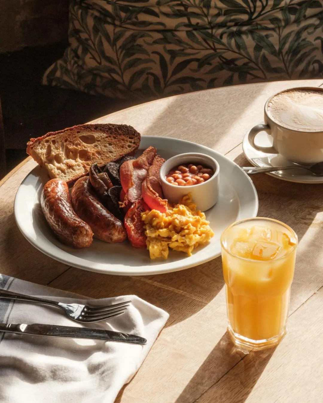 Food and drinks in The Queen's Head