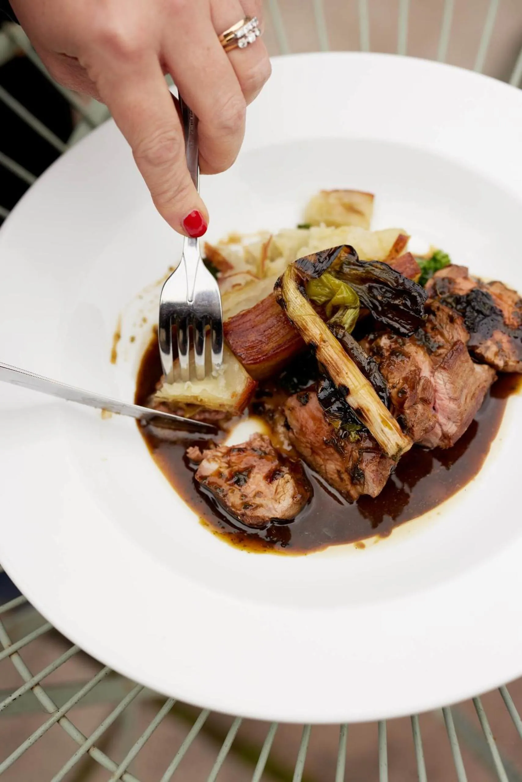 Food and drinks in The Queen's Head