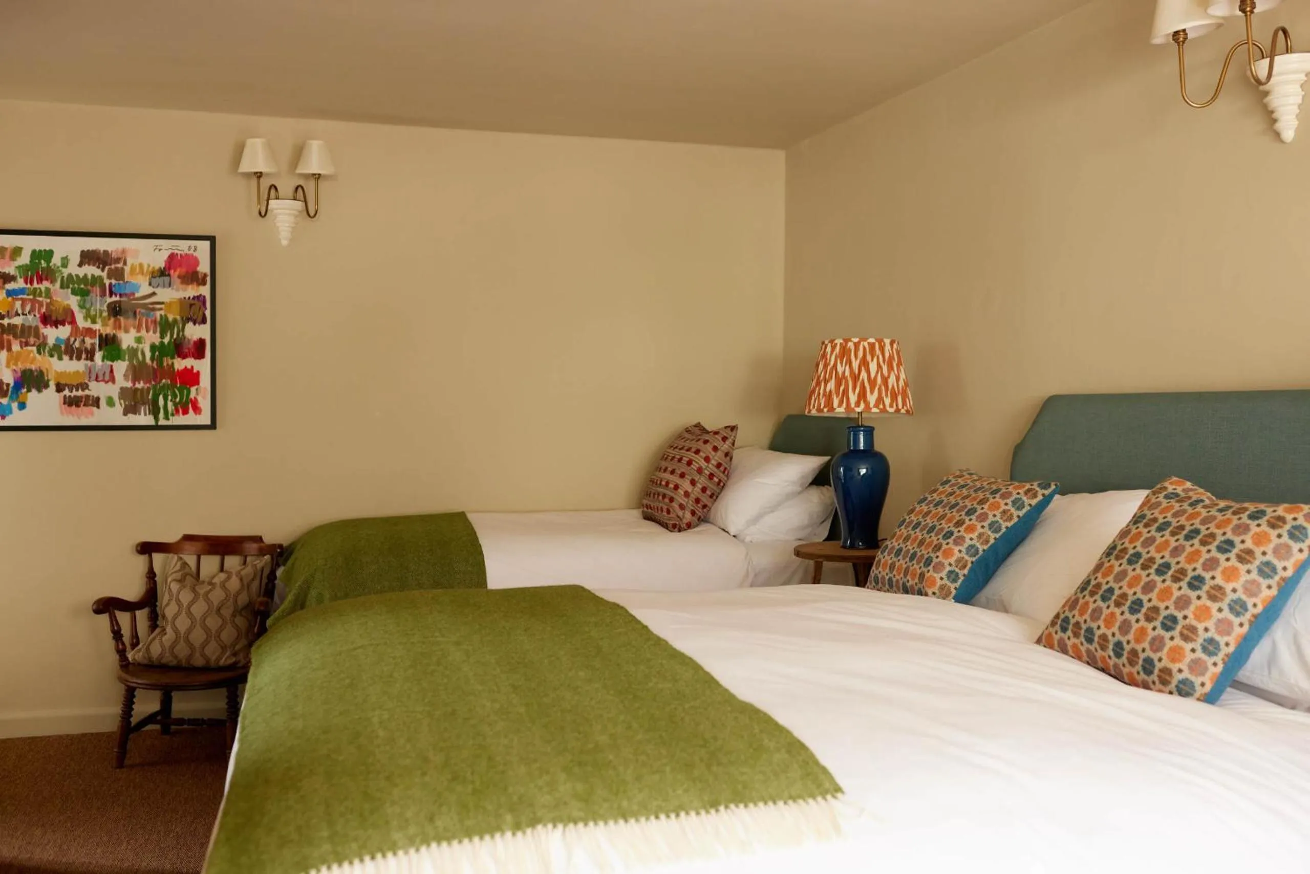 Bedroom, Bed in The Queen's Head