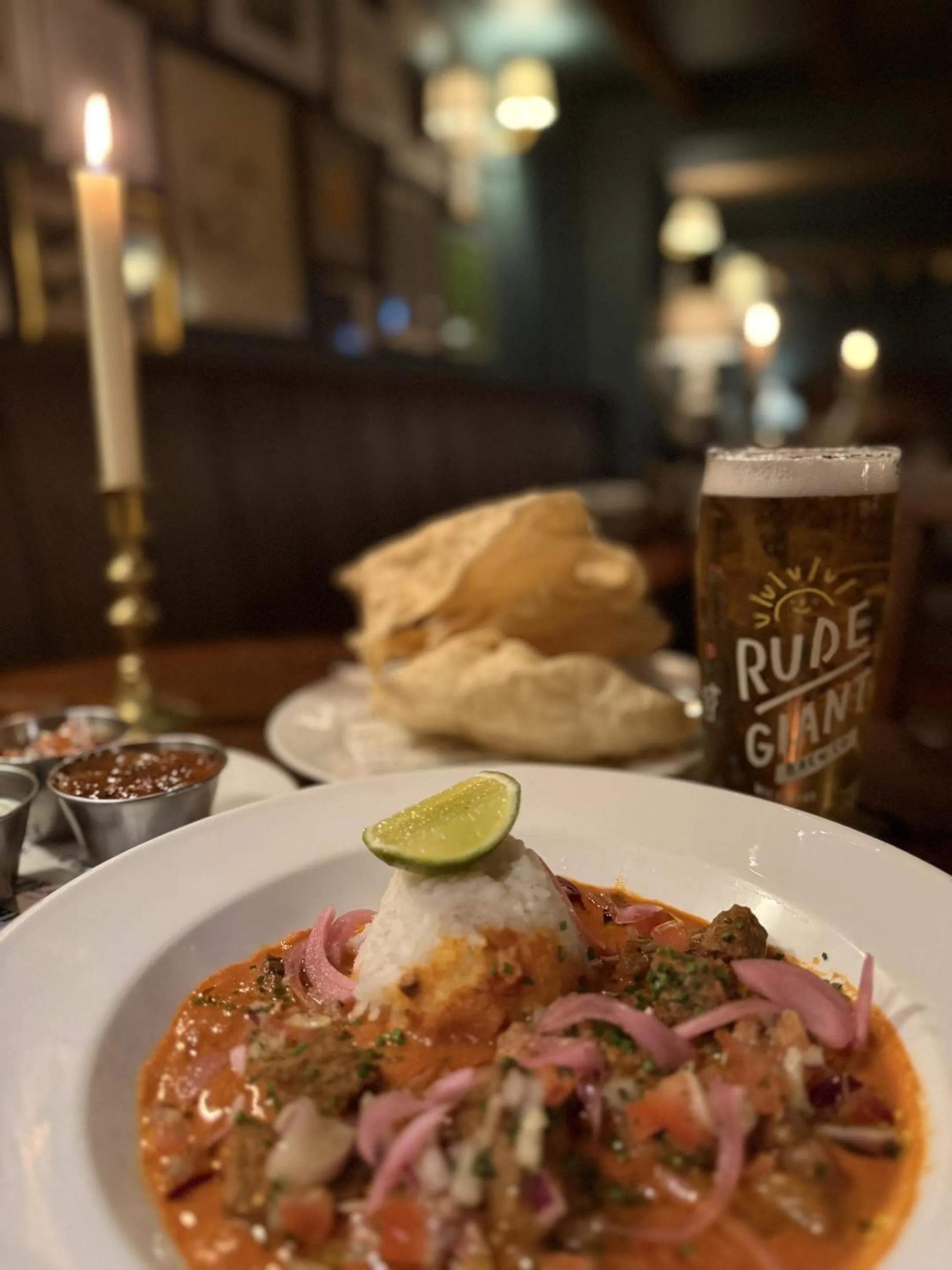 Food and drinks in The Queen's Head