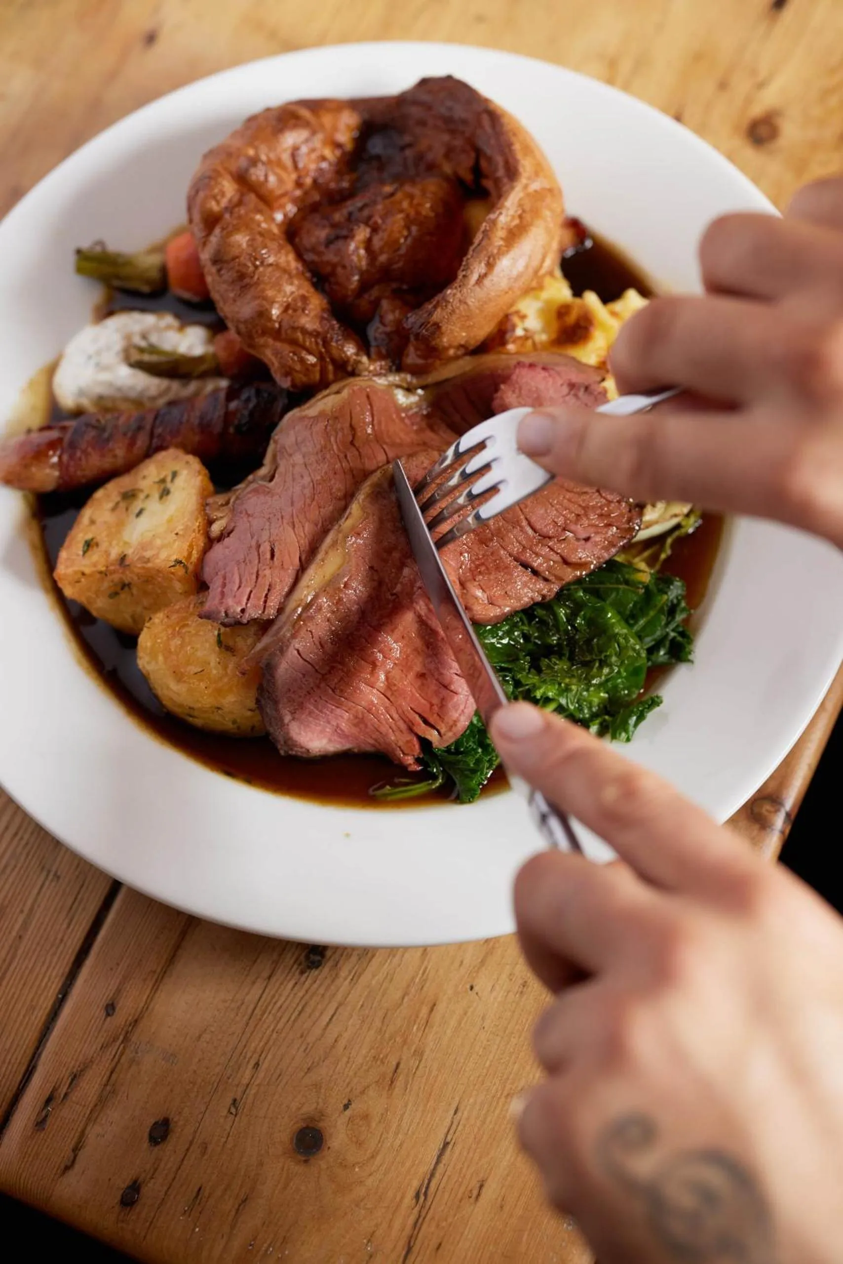 Food and drinks in The Queen's Head