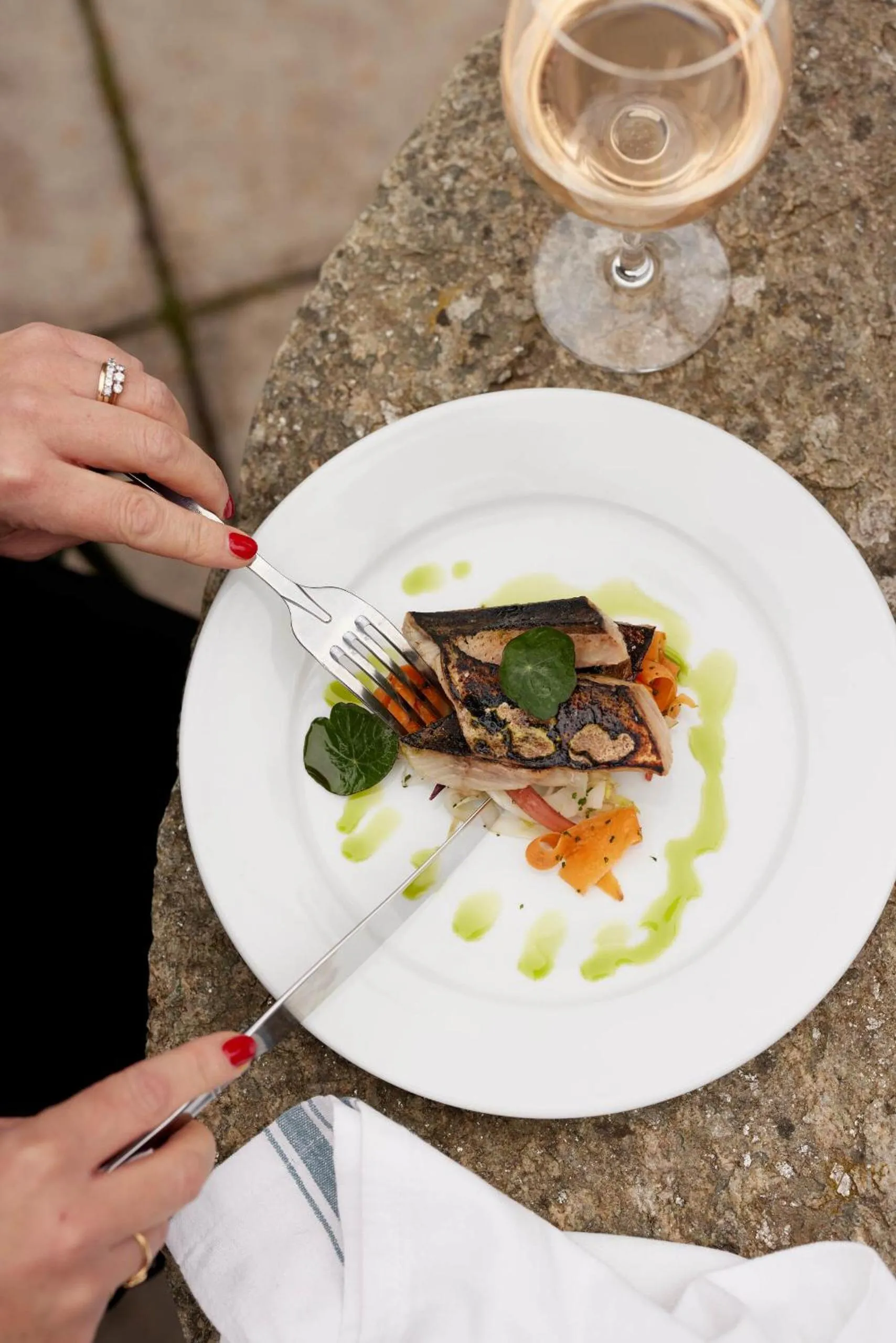 Food and drinks in The Queen's Head