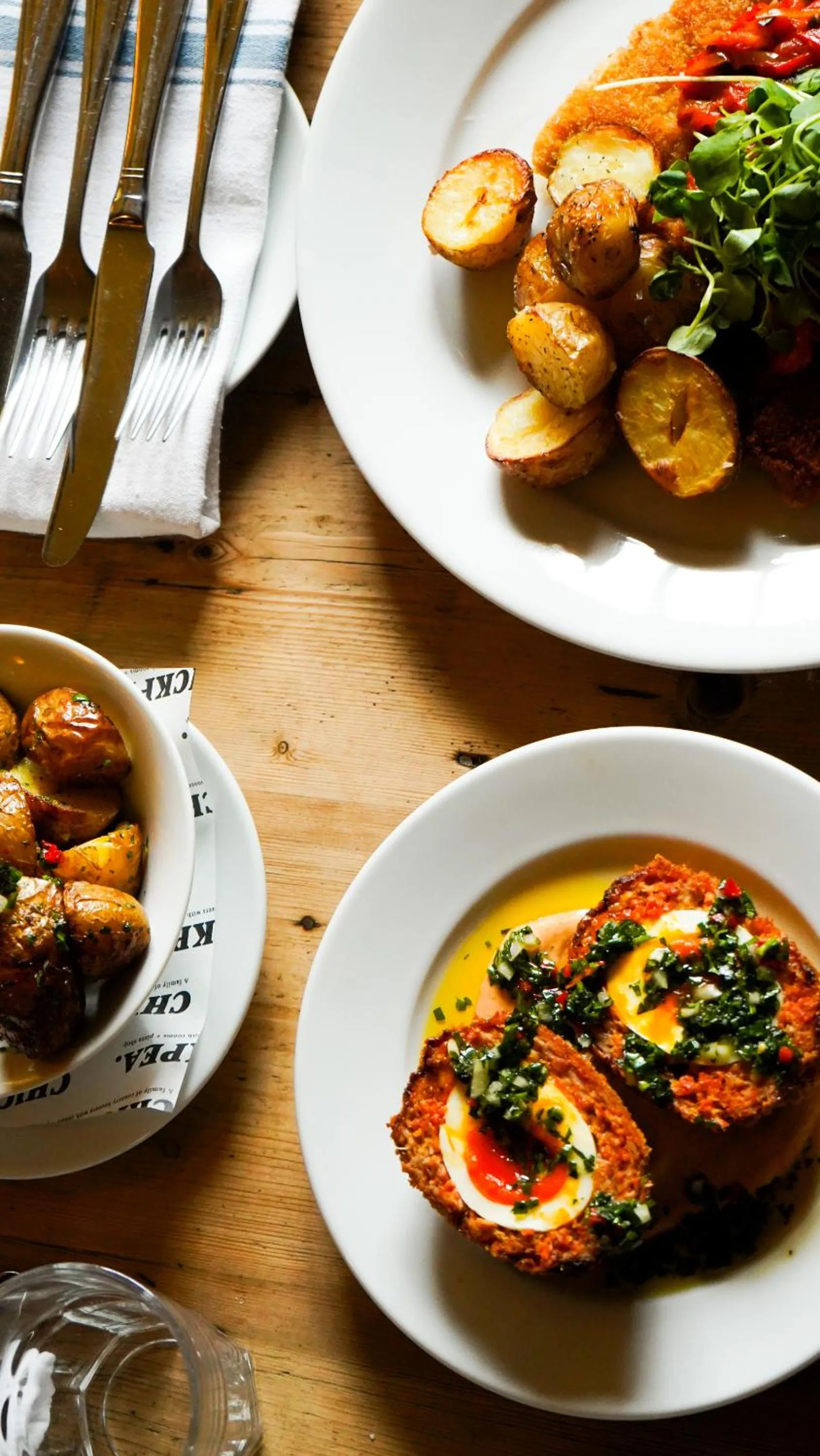 Food and drinks in The Queen's Head