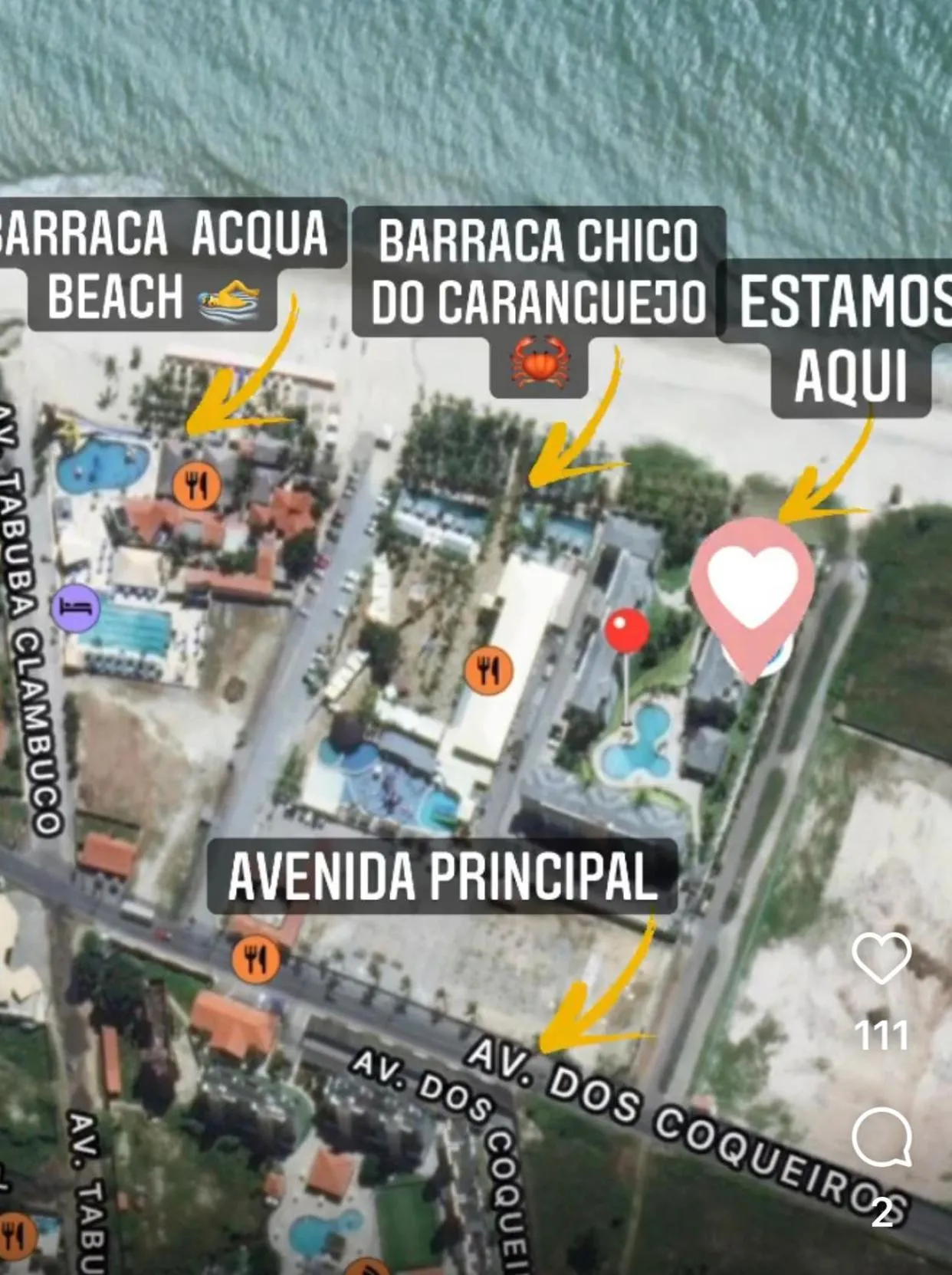 Breezes cumbuco vista mar