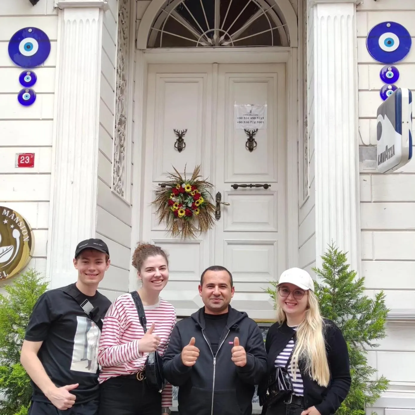 Property building in Solomon's Mansion Hotel Istanbul