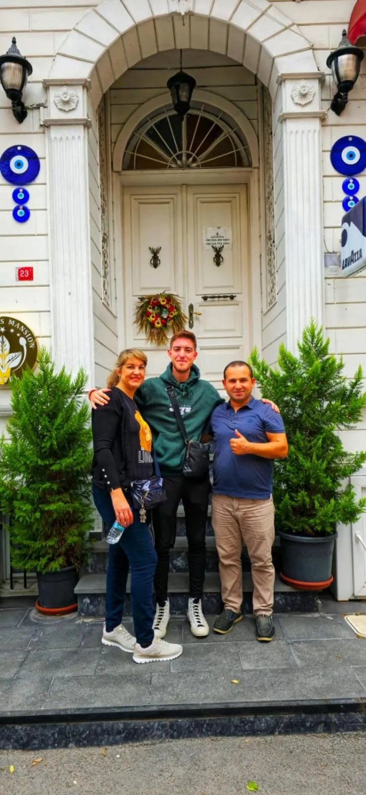 Property building in Solomon's Mansion Hotel Istanbul