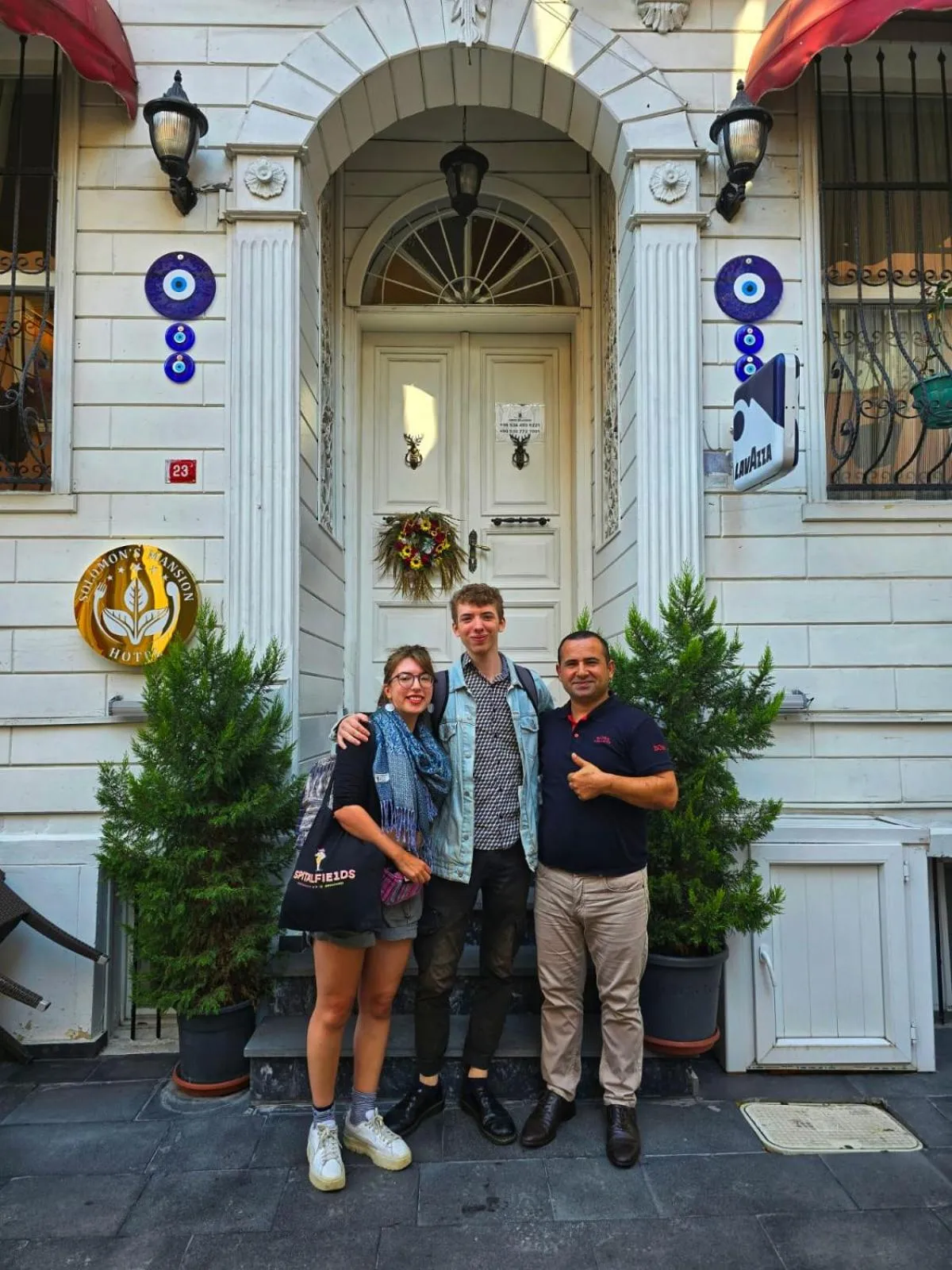 Property building in Solomon's Mansion Hotel Istanbul