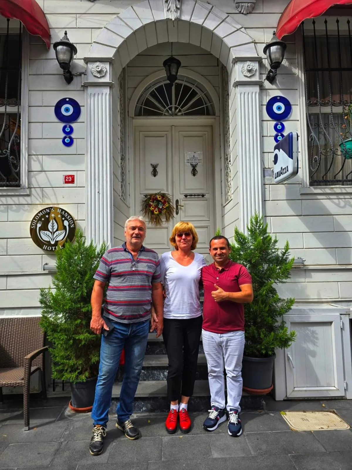 Property building in Solomon's Mansion Hotel Istanbul