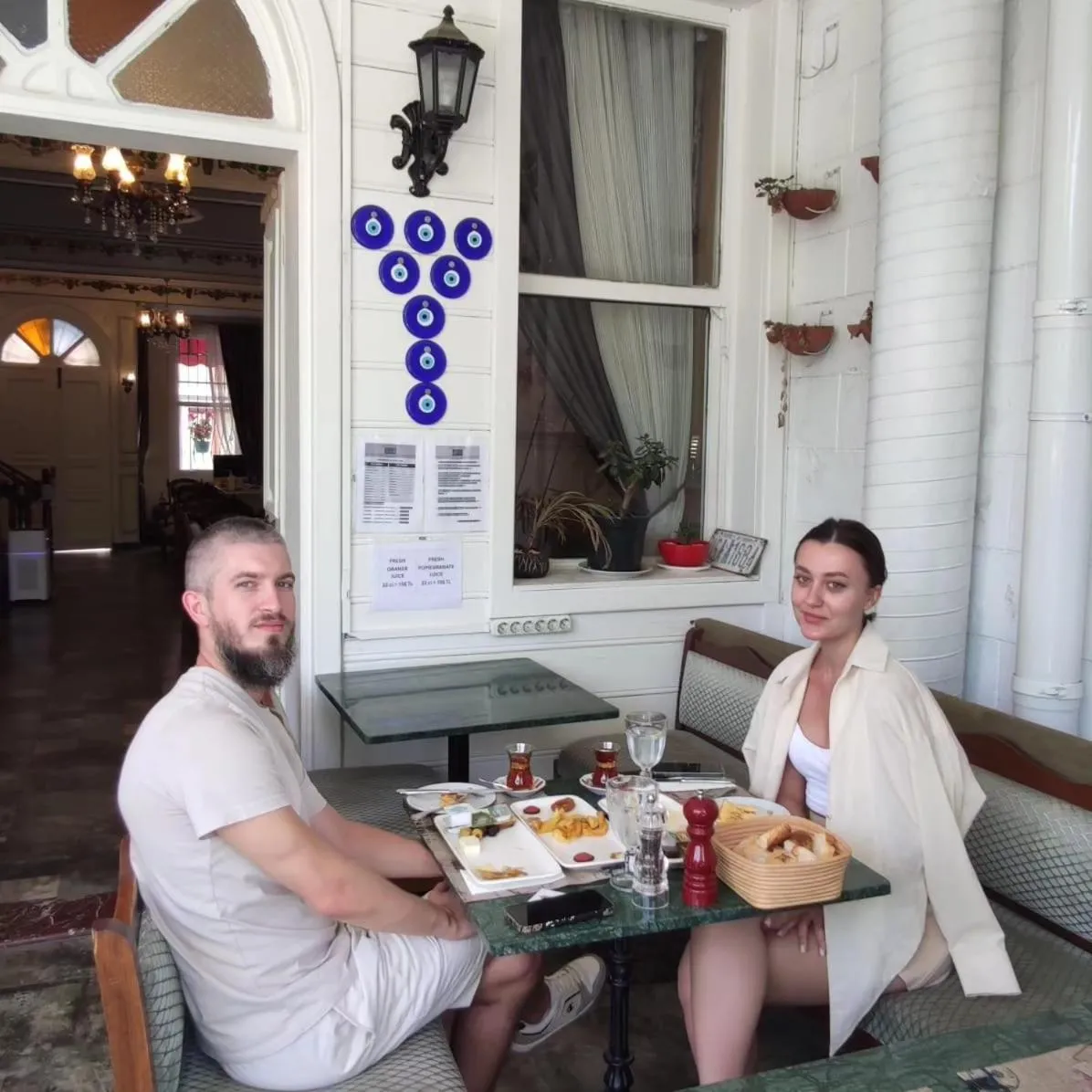 Breakfast in Solomon's Mansion Hotel Istanbul