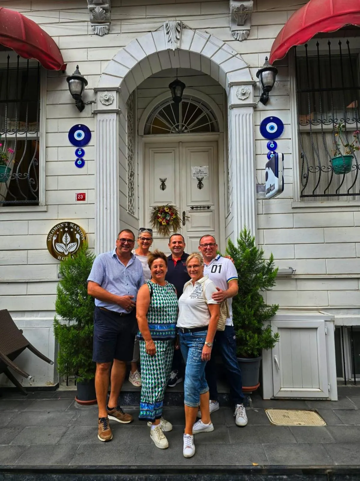 Property building in Solomon's Mansion Hotel Istanbul