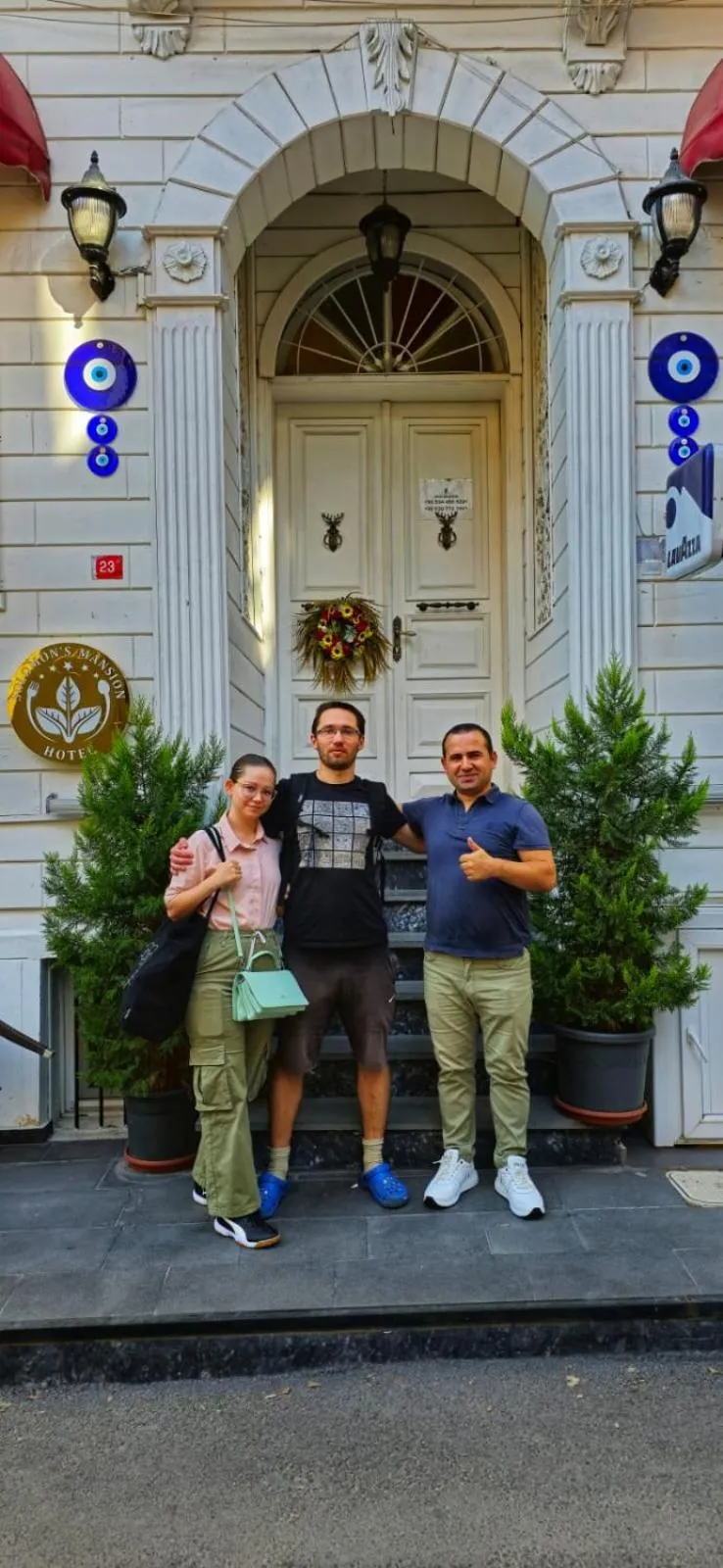 Property building in Solomon's Mansion Hotel Istanbul