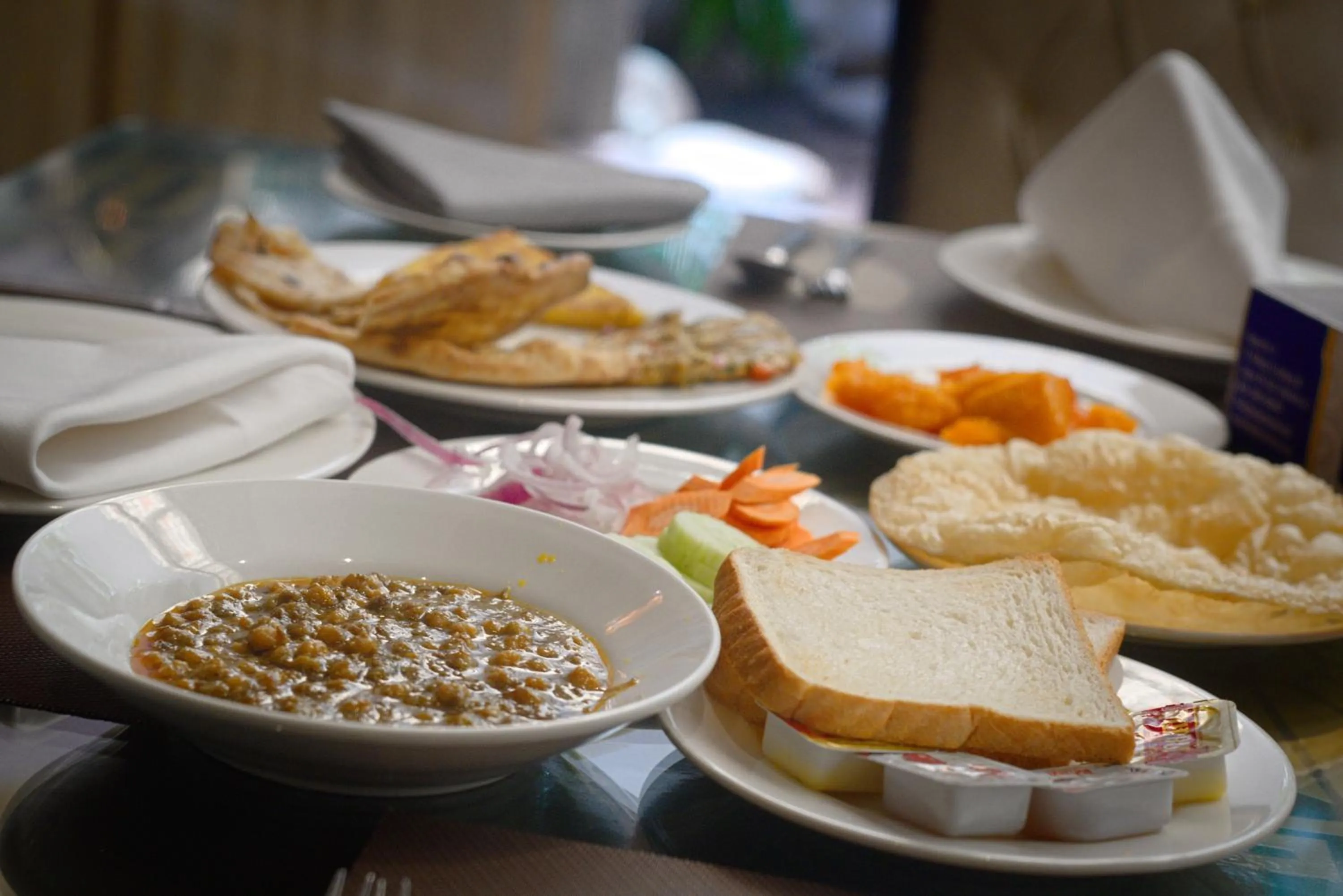 Breakfast in Premier Inn Express Gulberg Lahore