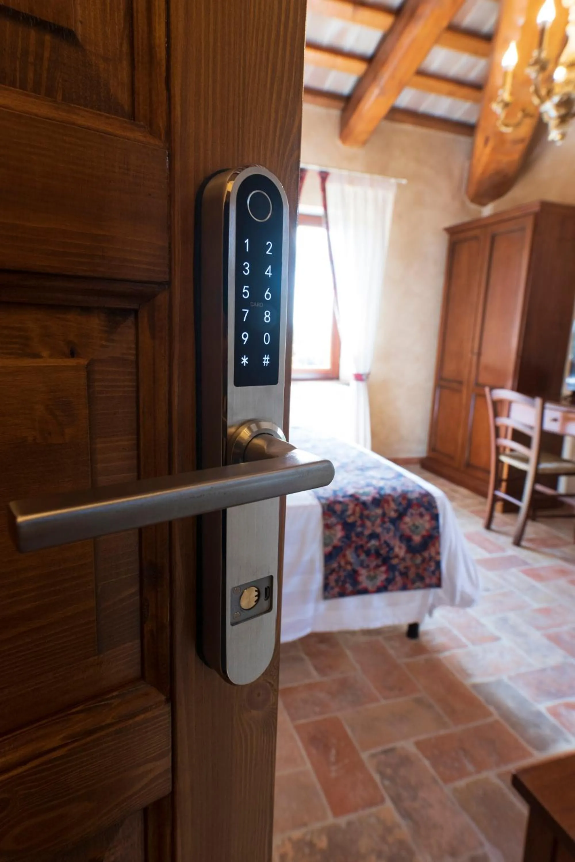 Bed in Locanda di Montegiove
