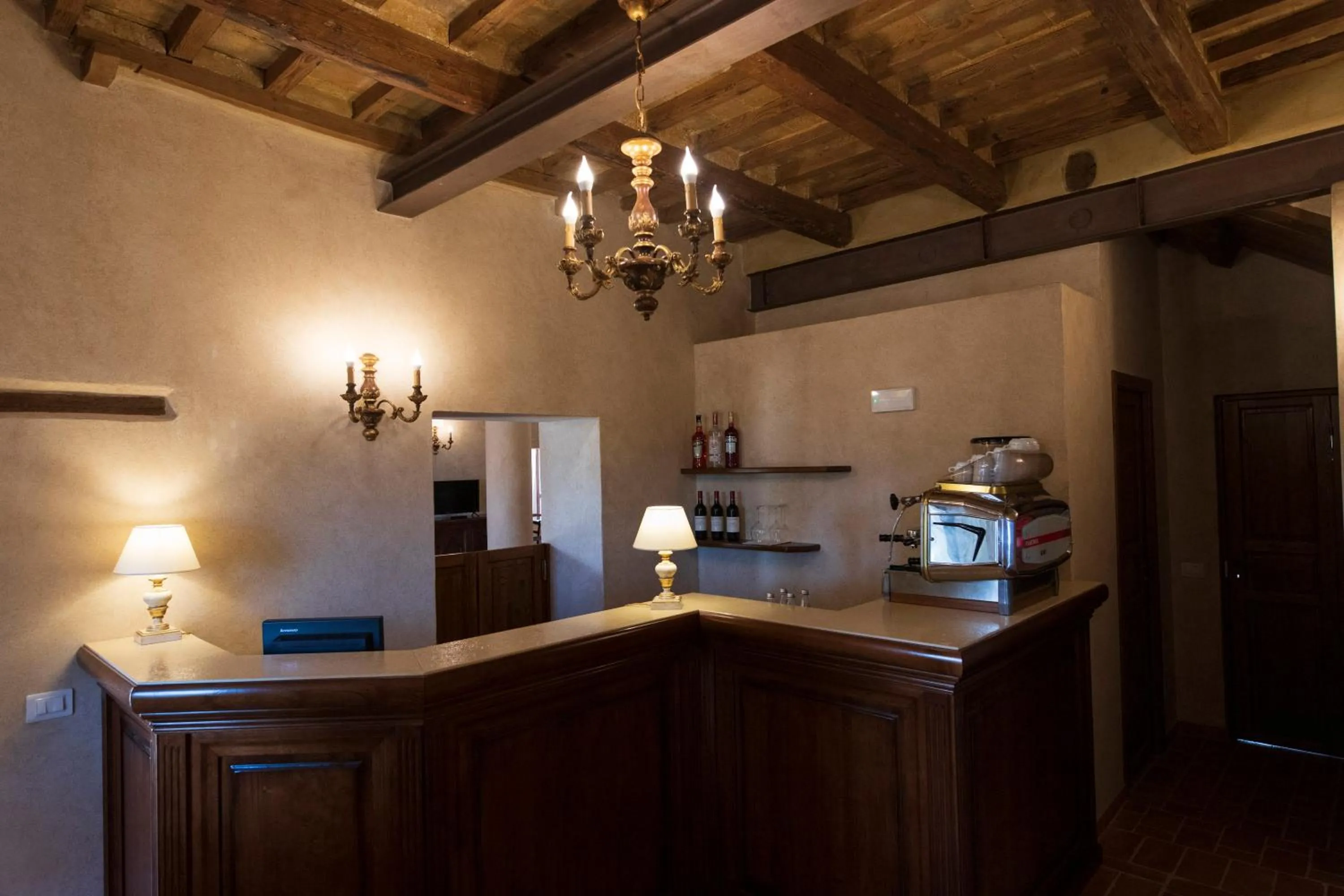 Lounge or bar in Locanda di Montegiove