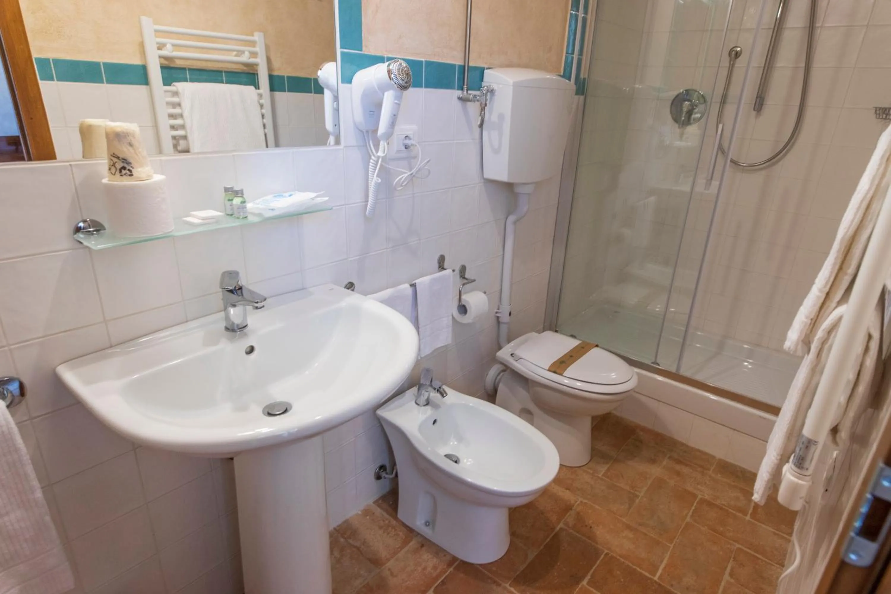 Toilet in Locanda di Montegiove