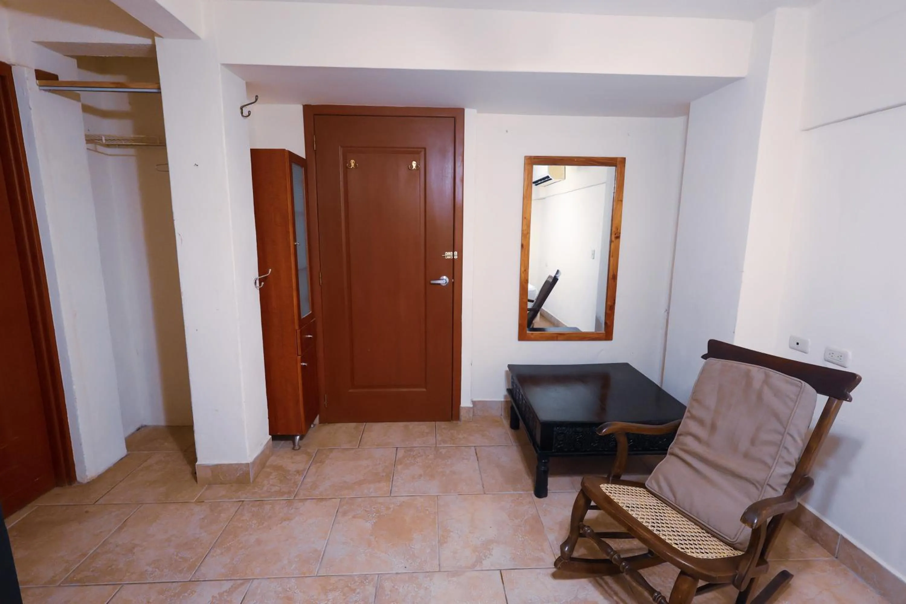 Seating area in Sohla Rooftop Hostel