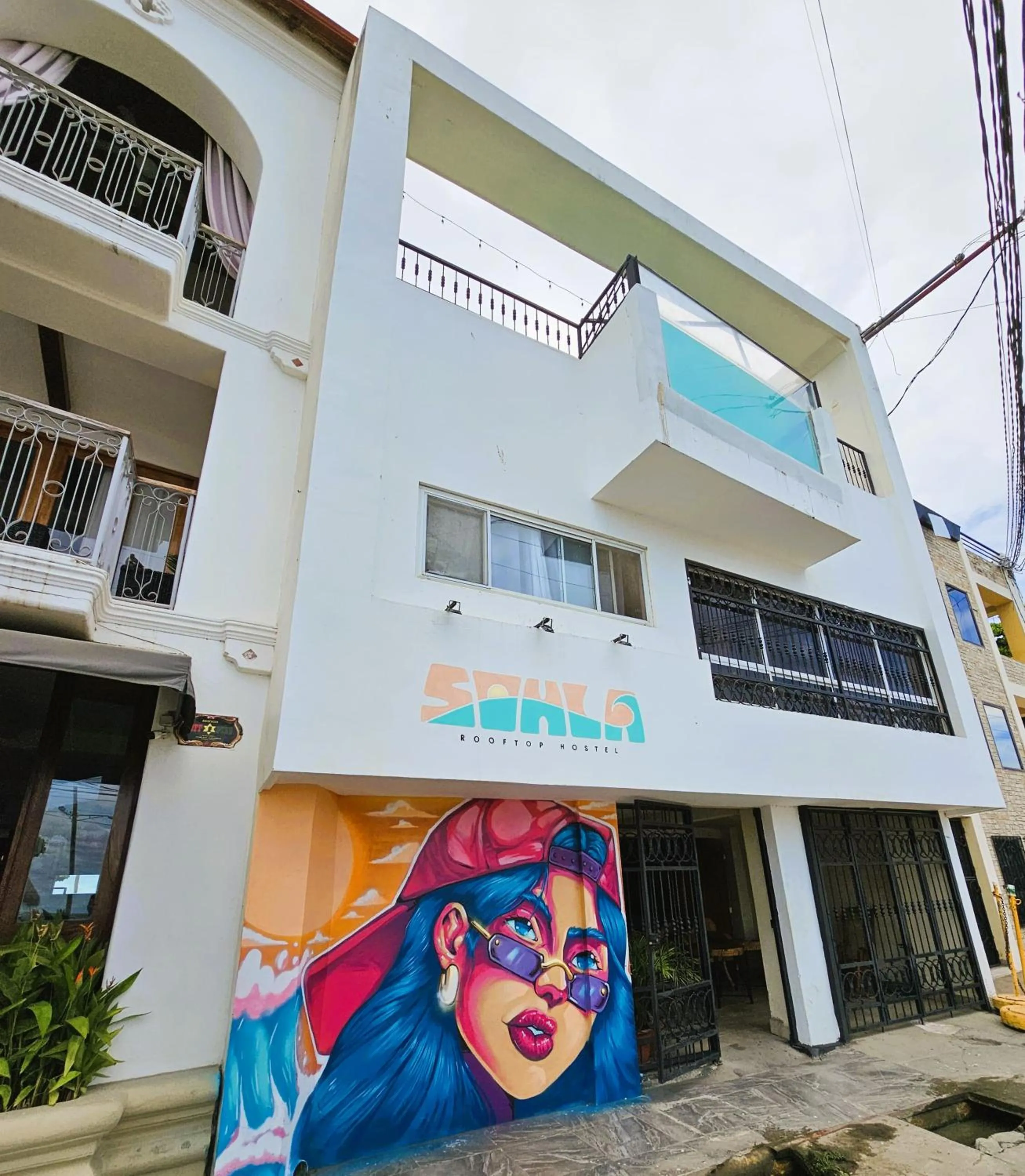 Property building in Sohla Rooftop Hostel