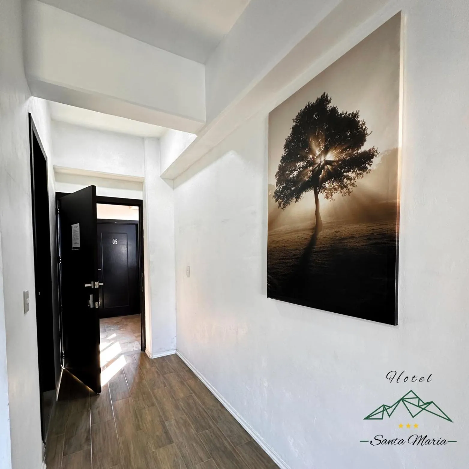 Decorative detail in Hotel Santa María