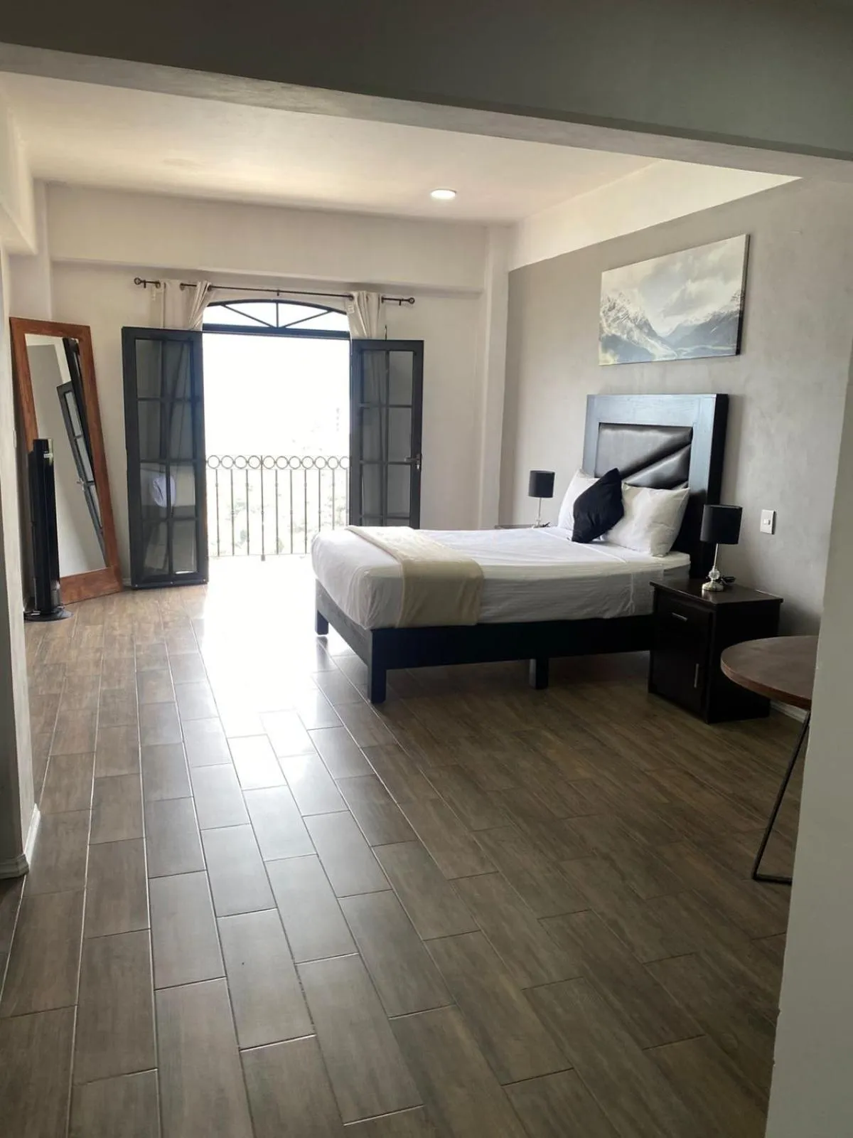 Bed in Hotel Santa María