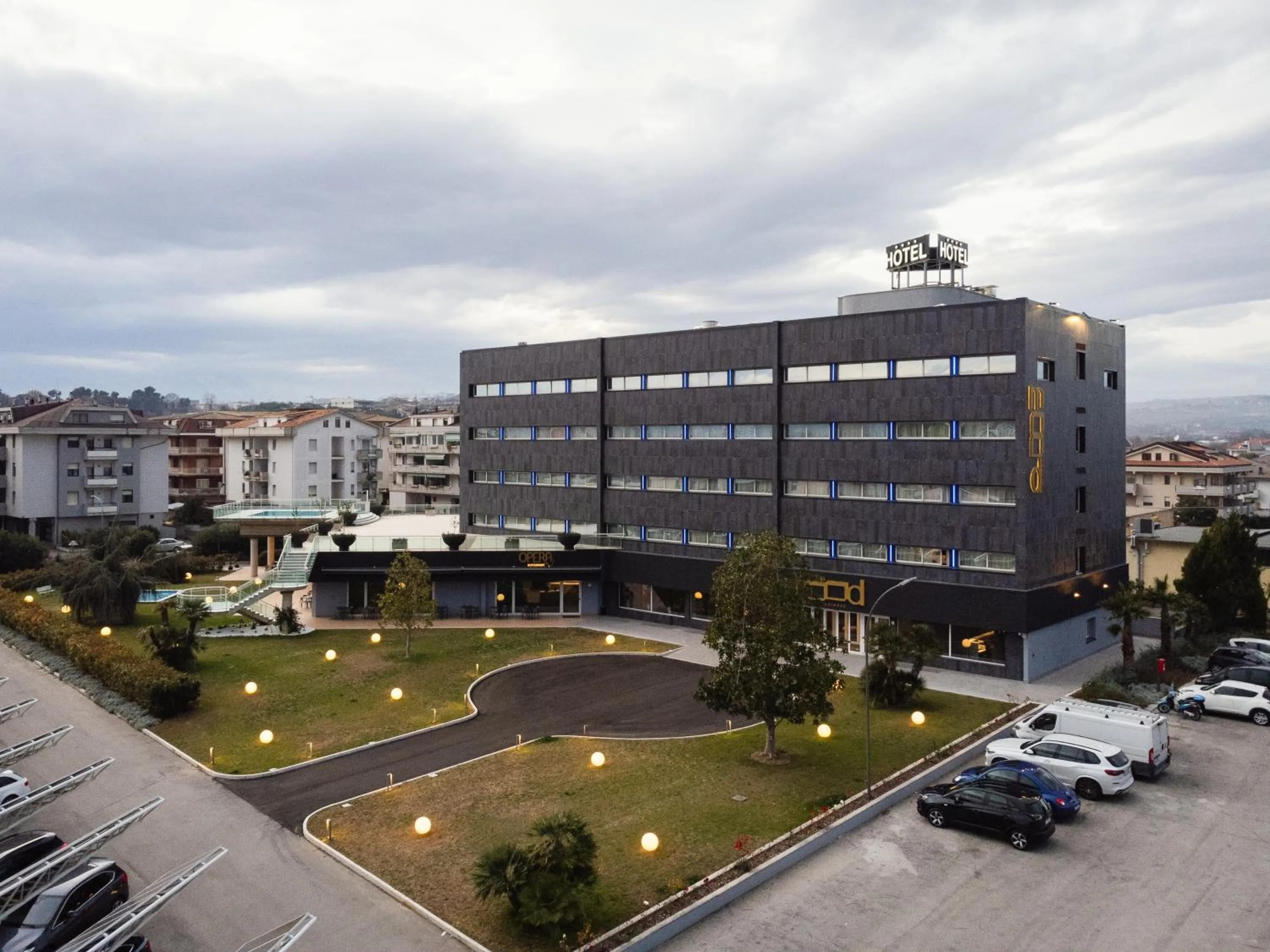 Property building in Mood Hotel