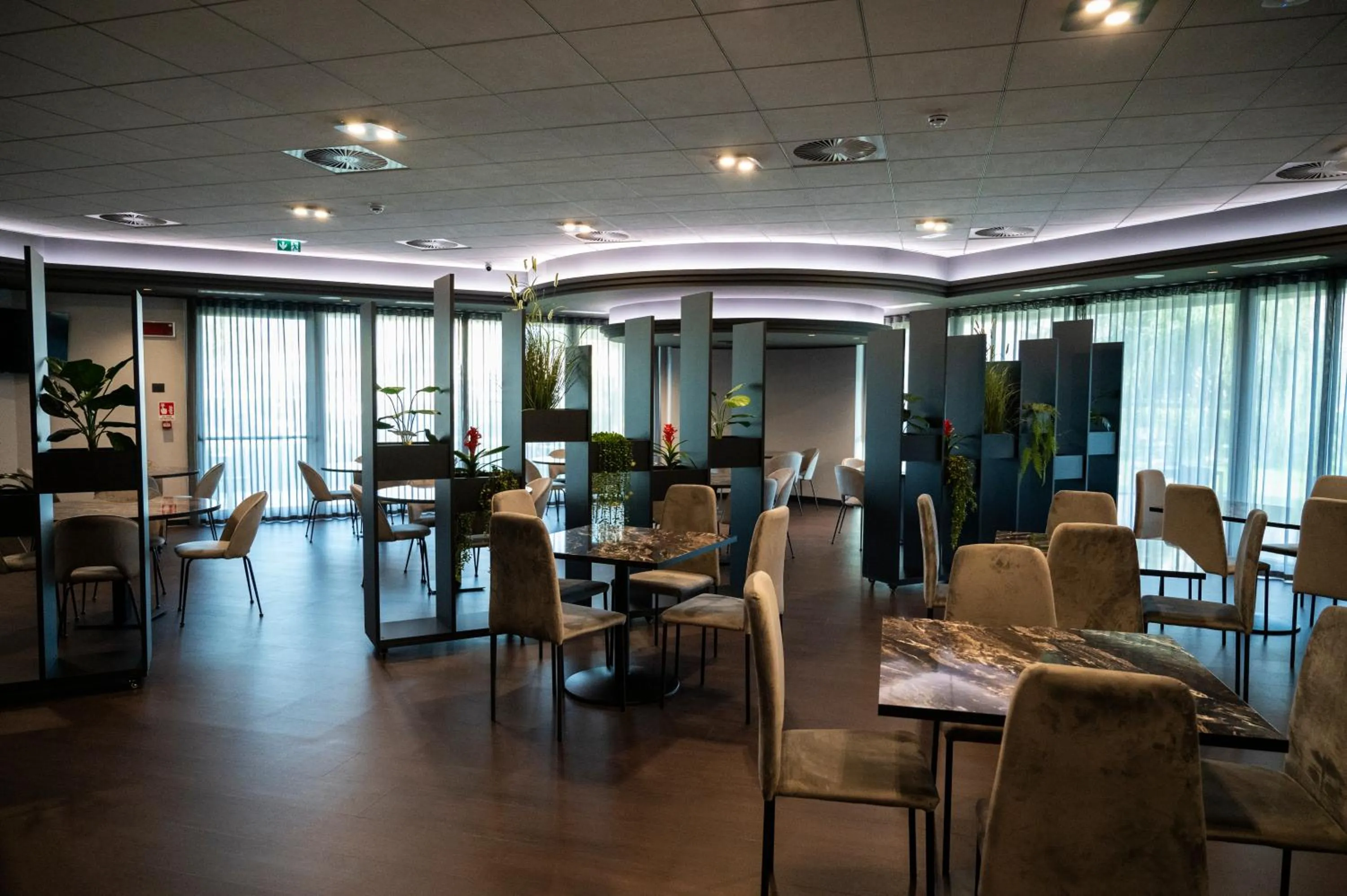 Seating area in Mood Hotel