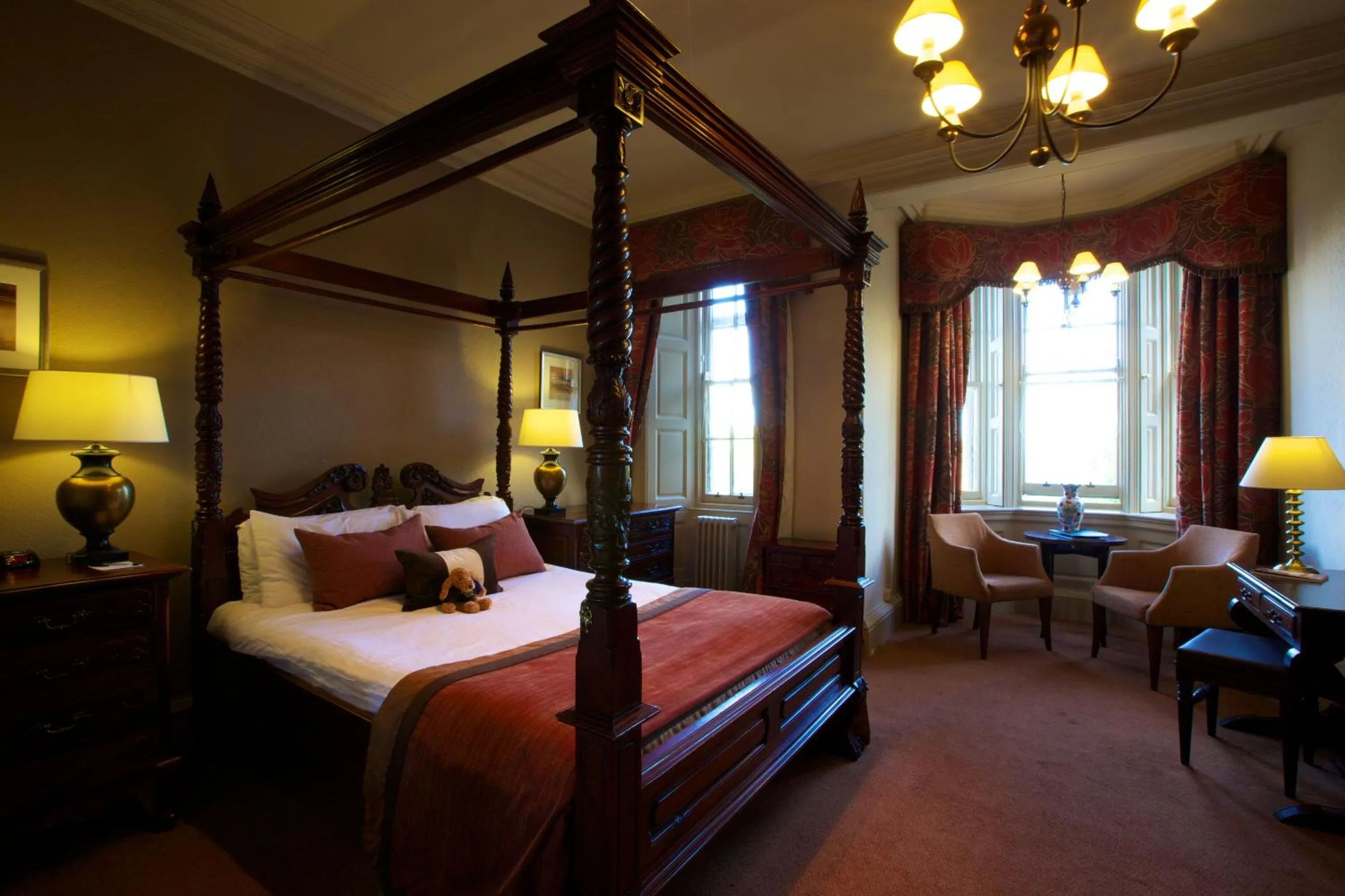 Photo of the whole room, Bed in Stonefield Castle Hotel ‘A Bespoke Hotel’