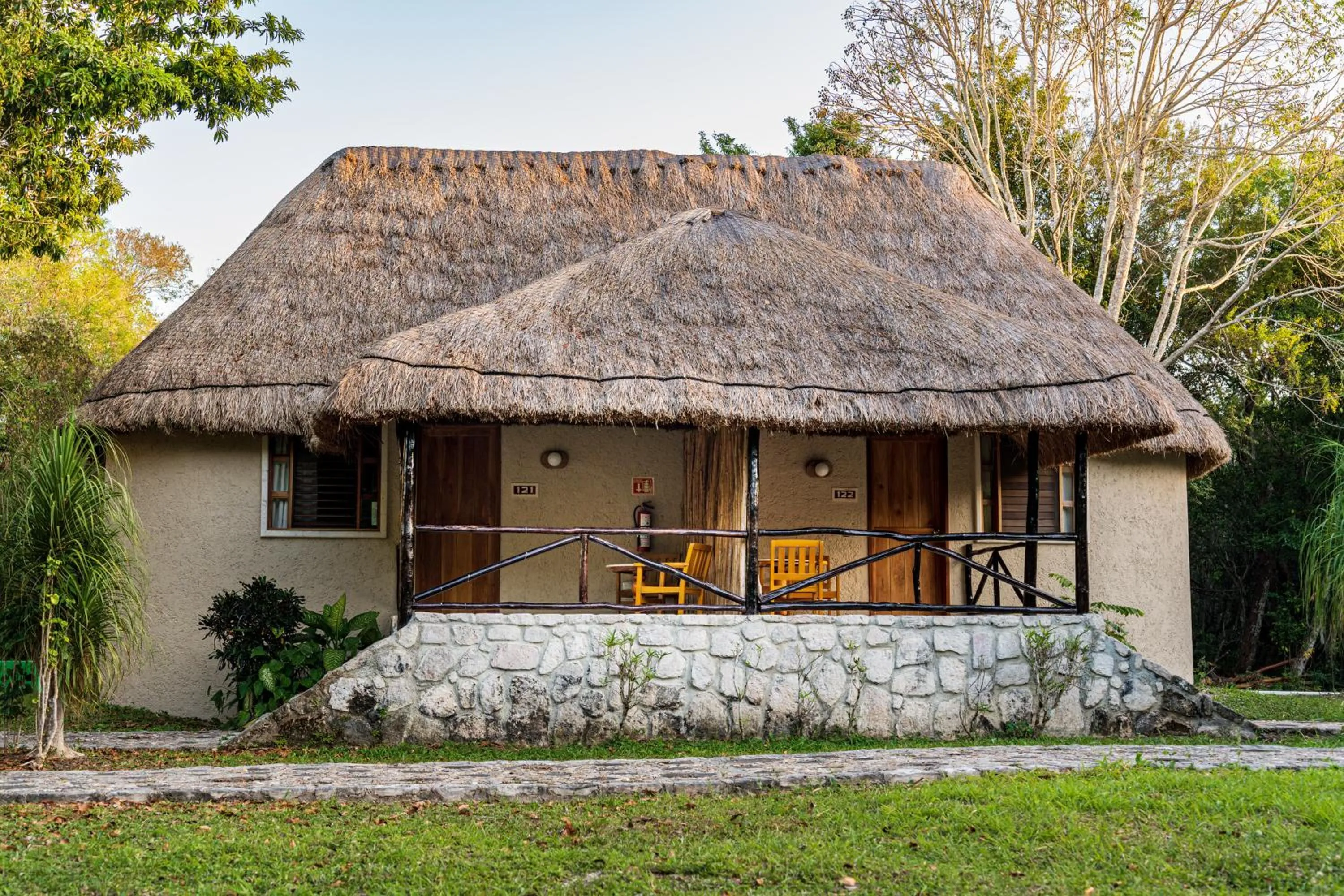 Off site in hotel villas chicanna