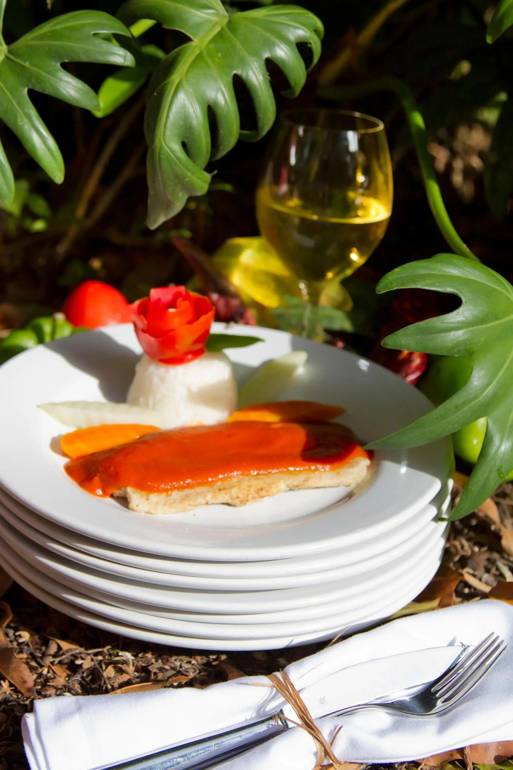 Restaurant/places to eat in hotel villas chicanna