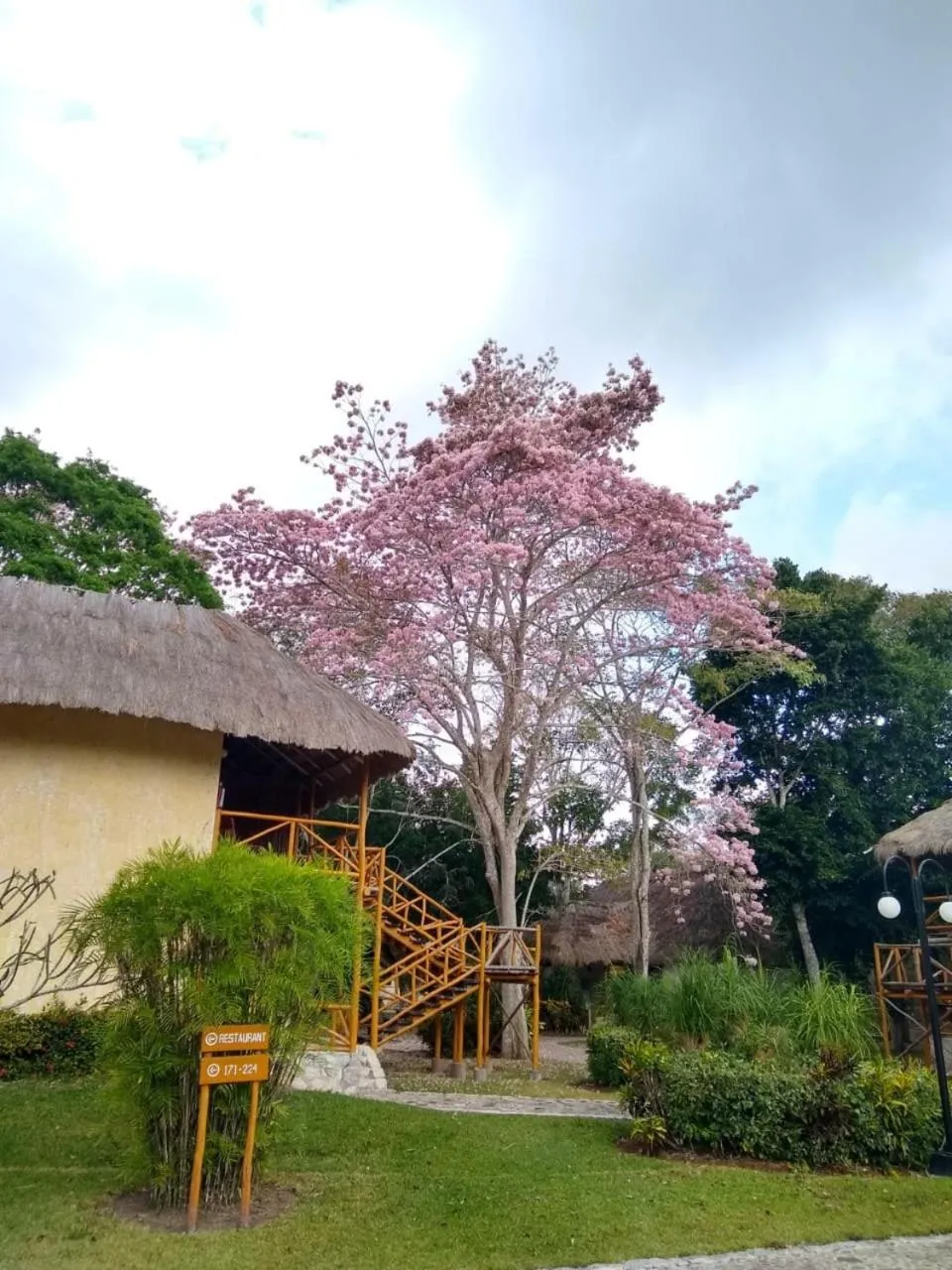 Spring in hotel villas chicanna