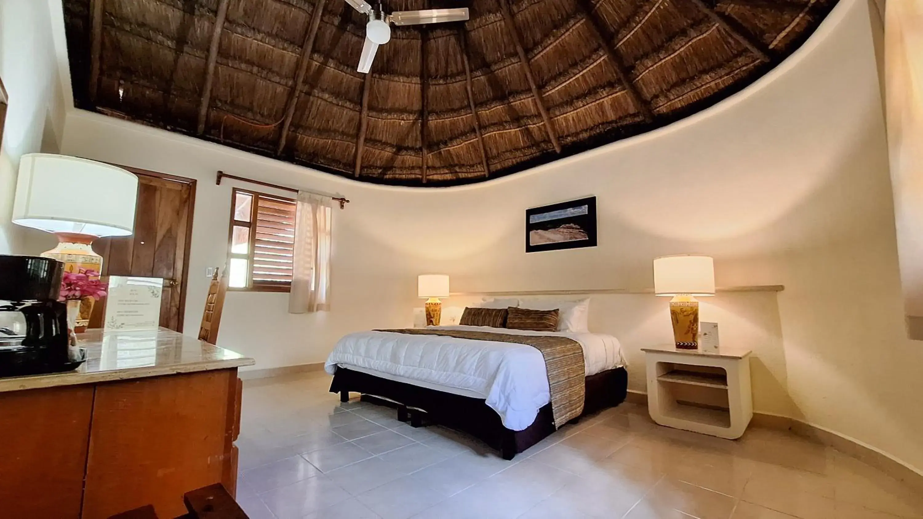 Bed in hotel villas chicanna Bed in hotel villas chicanna