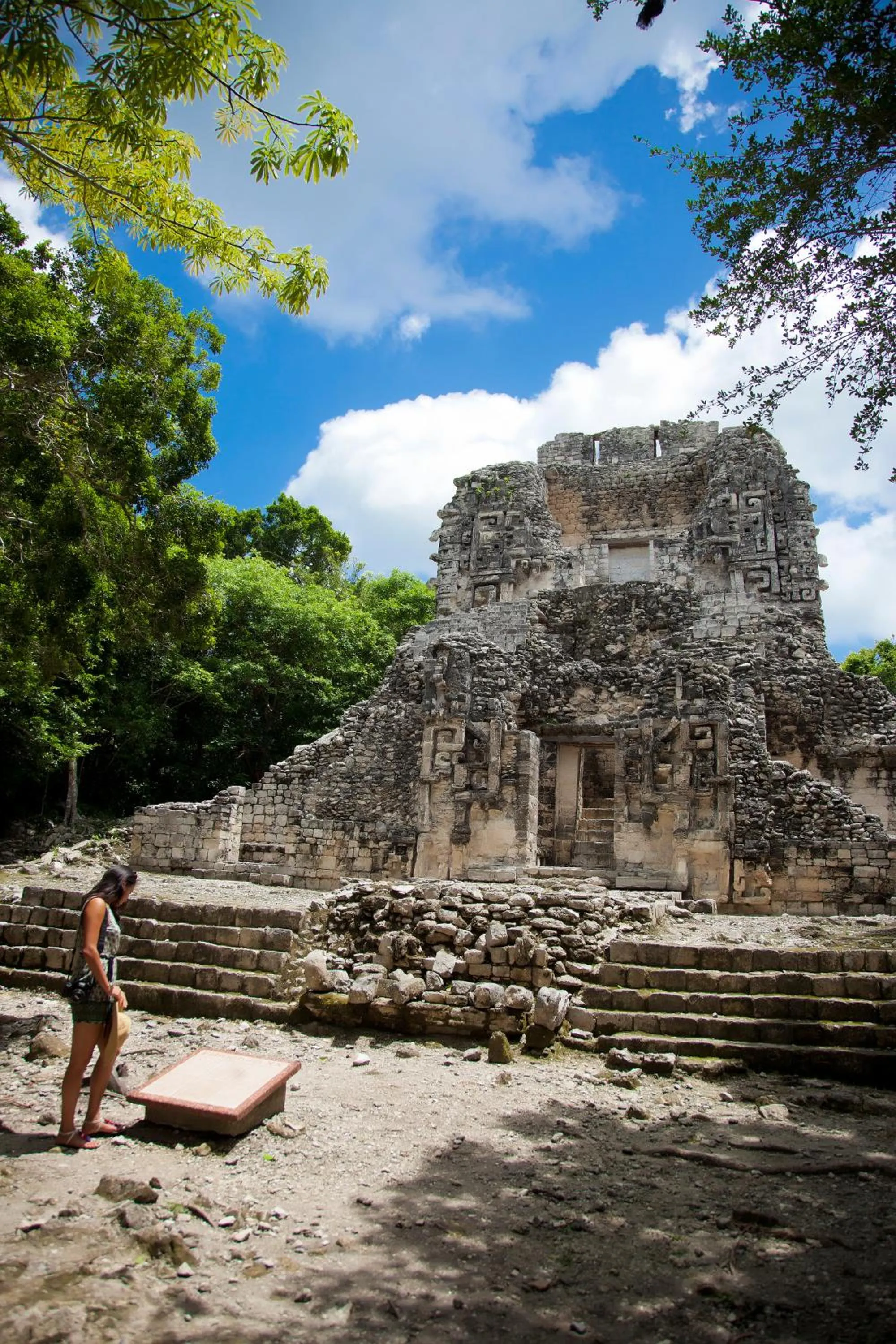 Natural landscape in hotel villas chicanna