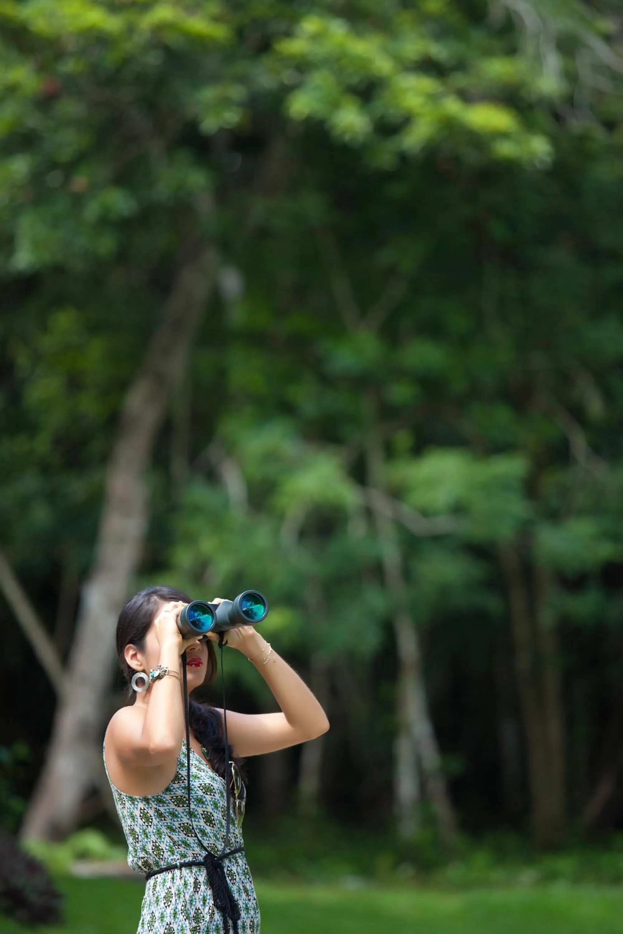Natural landscape in hotel villas chicanna