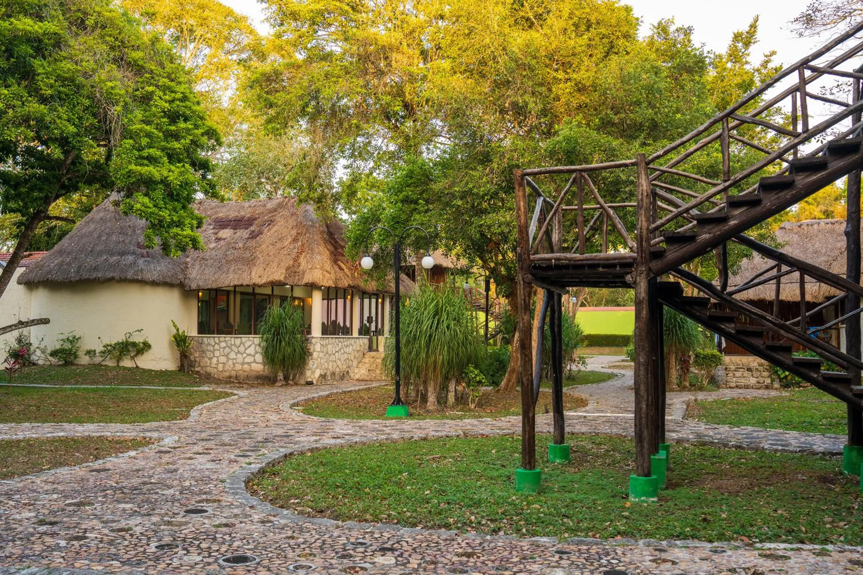 Property building in hotel villas chicanna