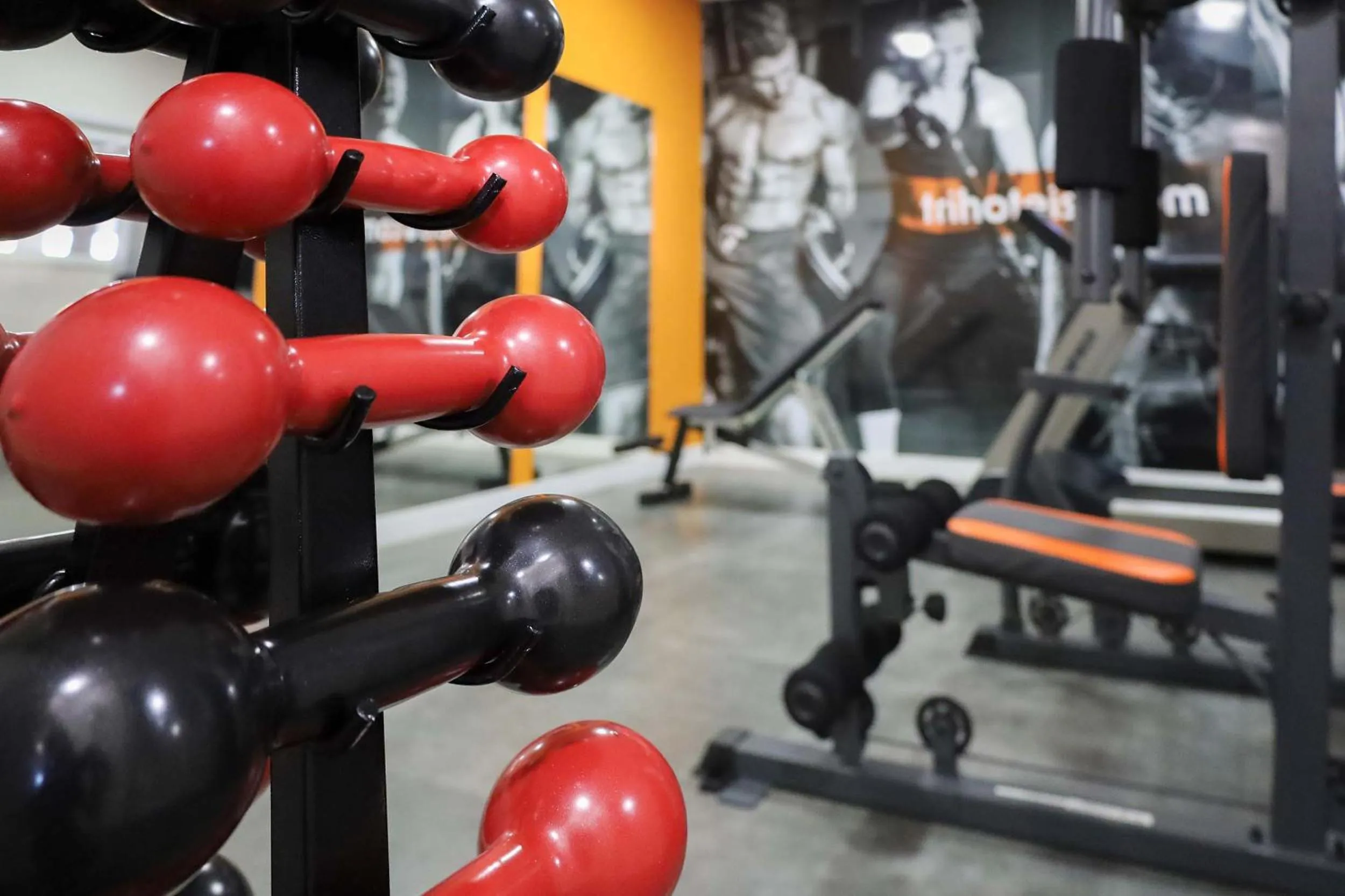 Fitness centre/facilities in Tri Hotel Executive Osório