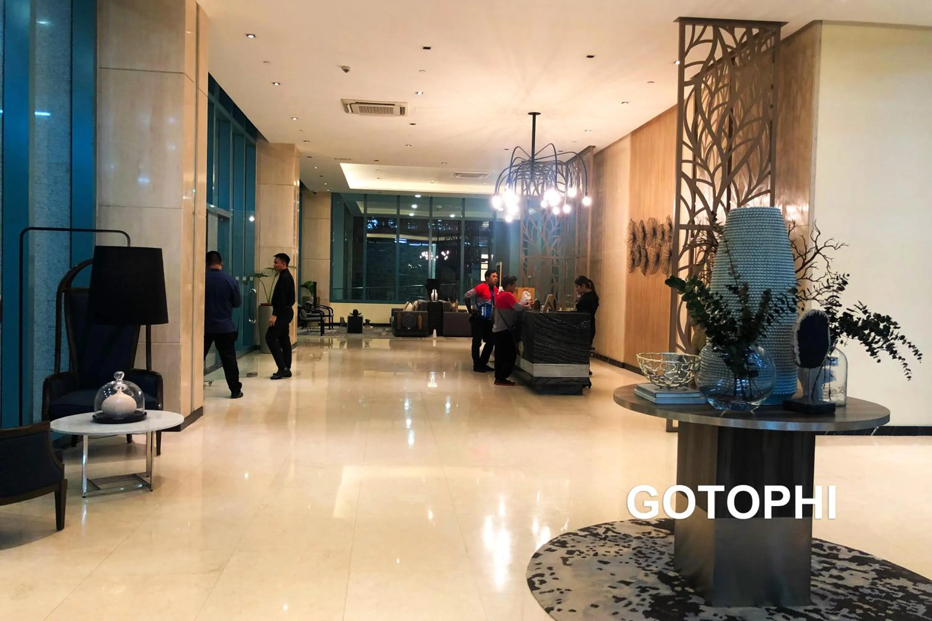 Lobby or reception in One Uptown Residence