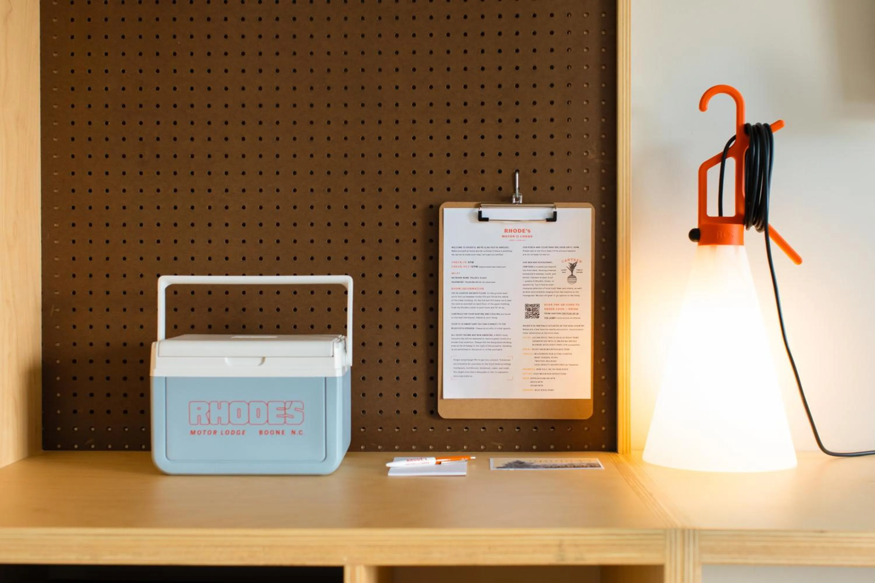 Property building in Rhode's Motor Lodge