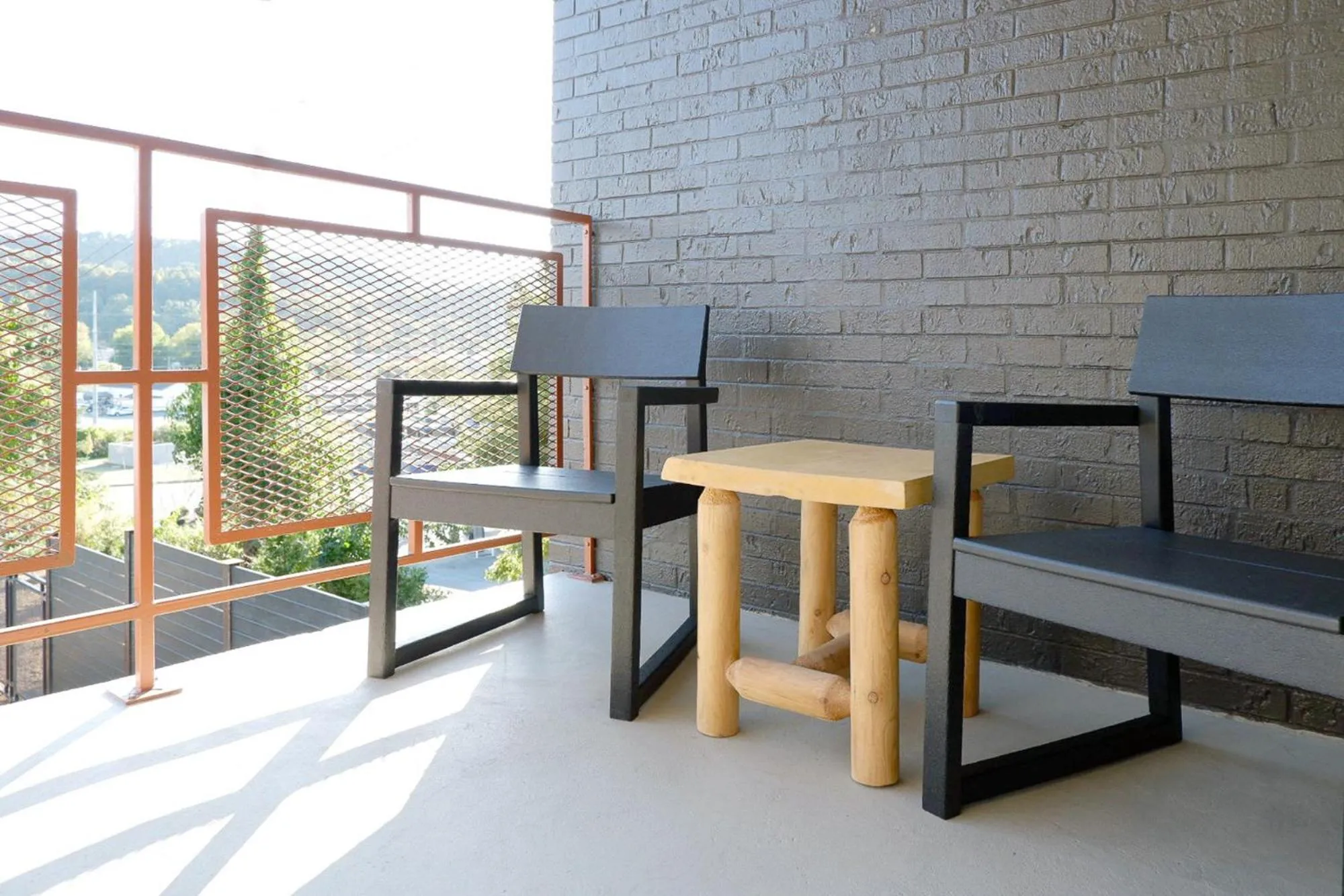 Balcony/Terrace in Rhode's Motor Lodge