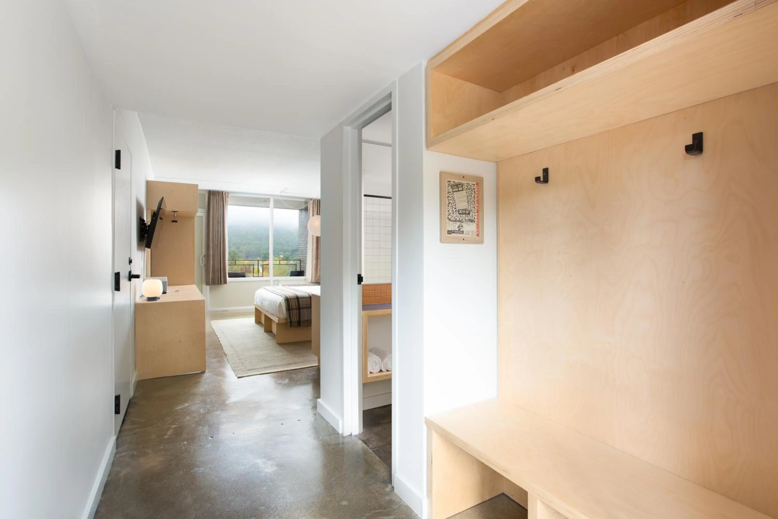 Bedroom, Bed in Rhode's Motor Lodge