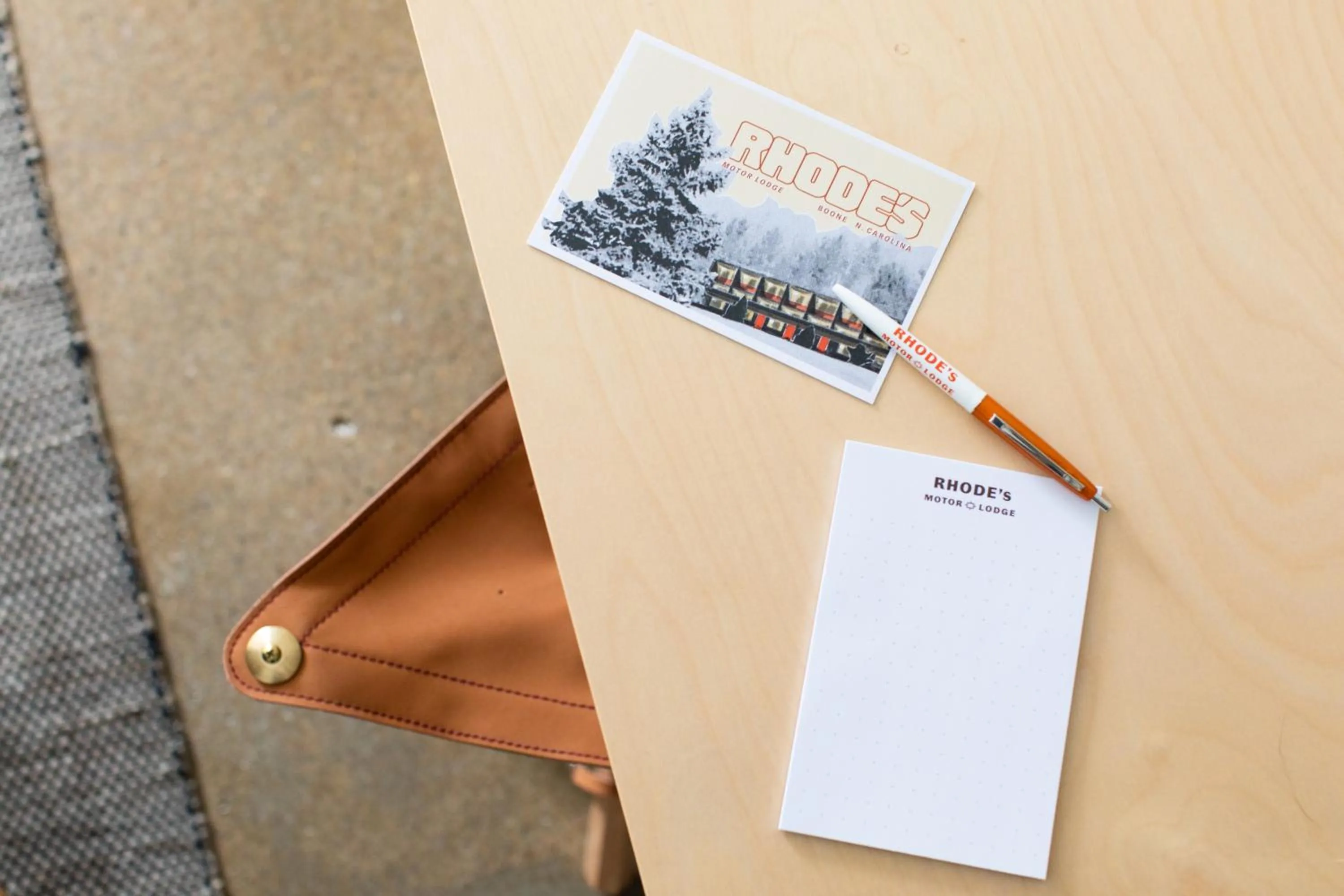 Property building in Rhode's Motor Lodge