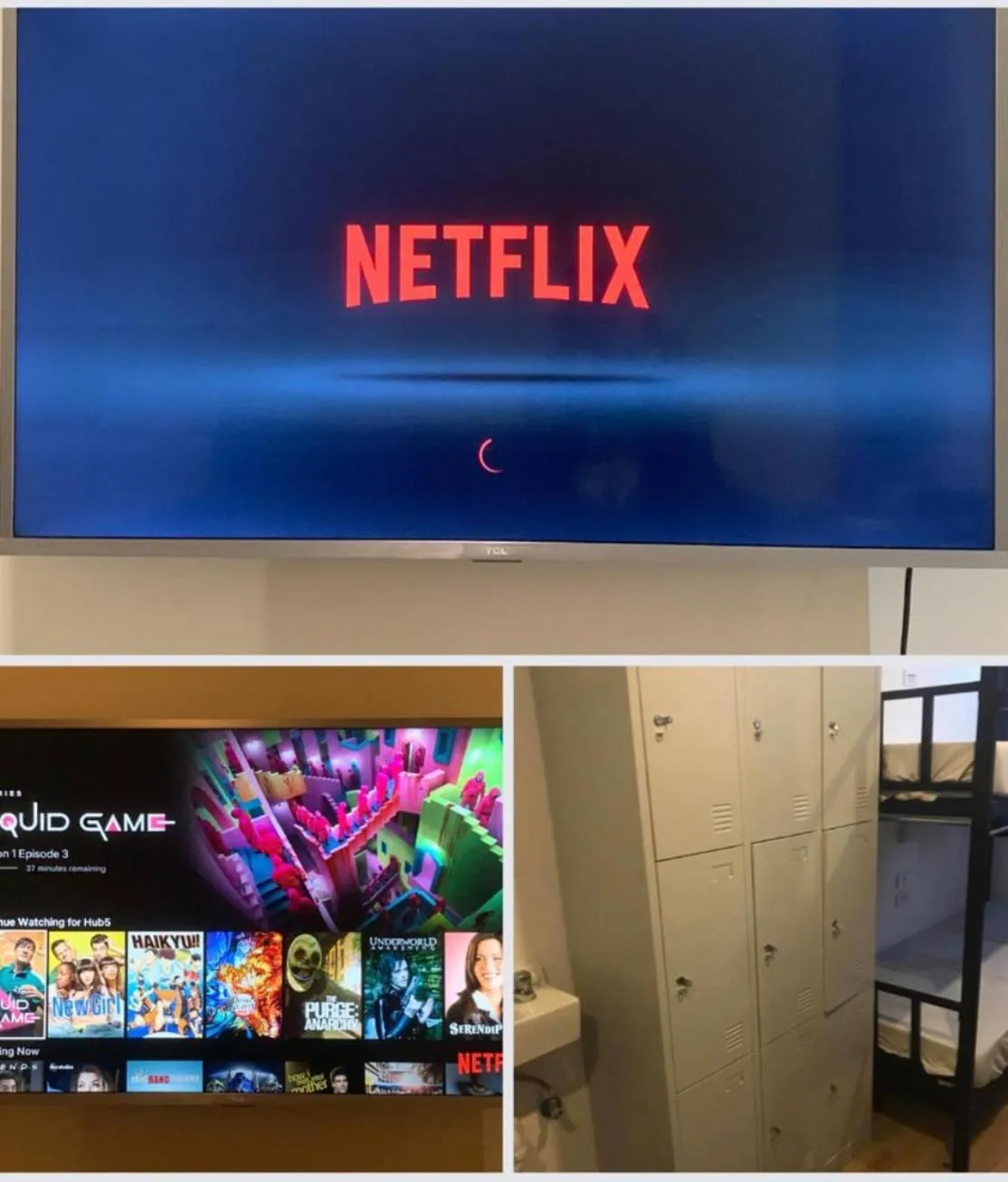 TV and multimedia in Burgos Hub Hostel