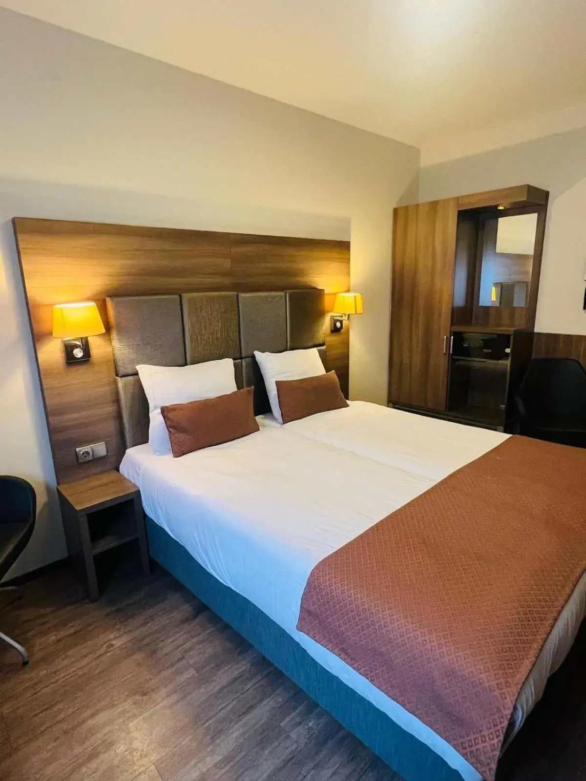 Bed in OZO Hotels Cordial Amsterdam Bed in OZO Hotels Cordial Amsterdam