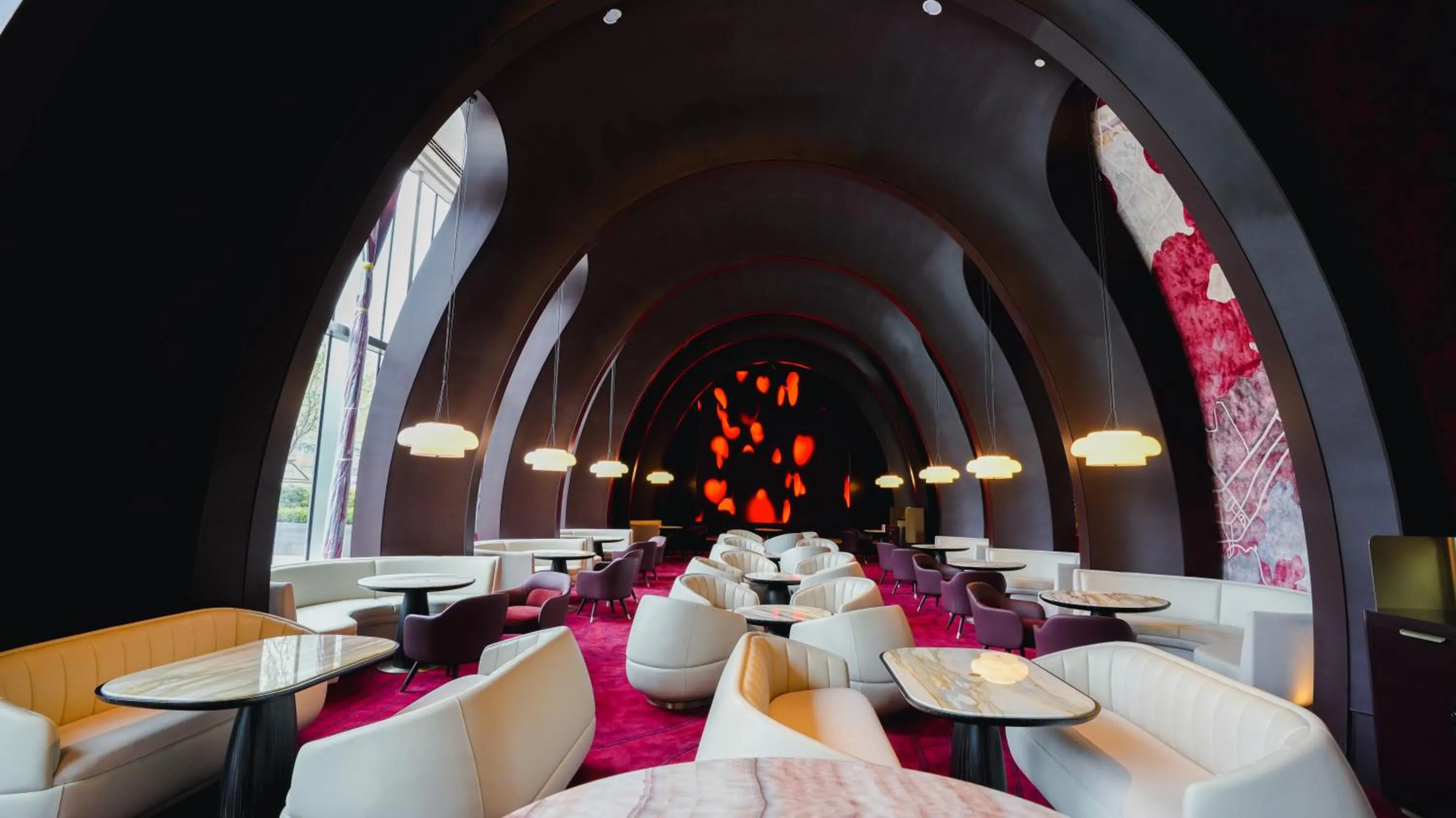 Lounge or bar in MGM Qingdao