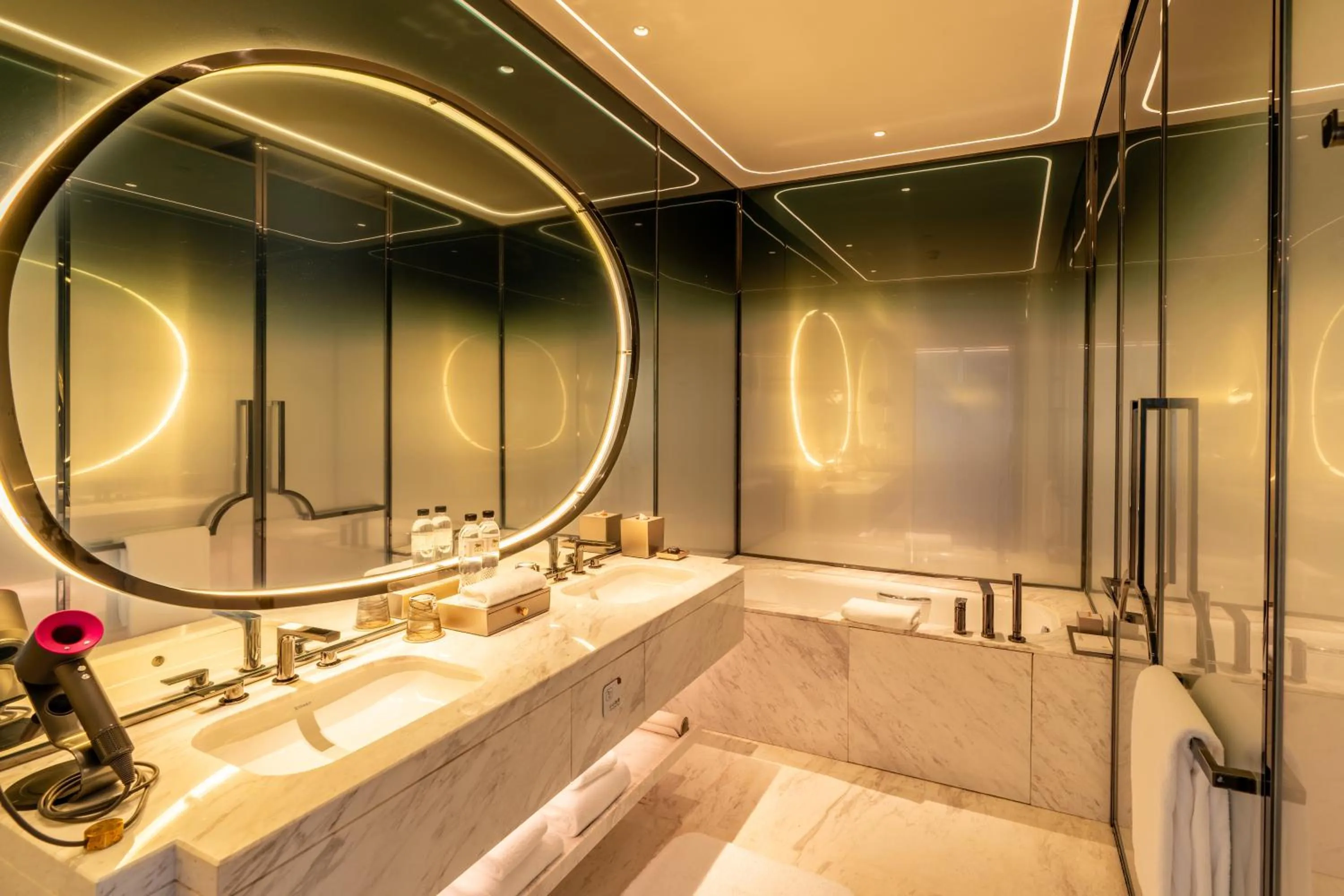 Bathroom in MGM Qingdao